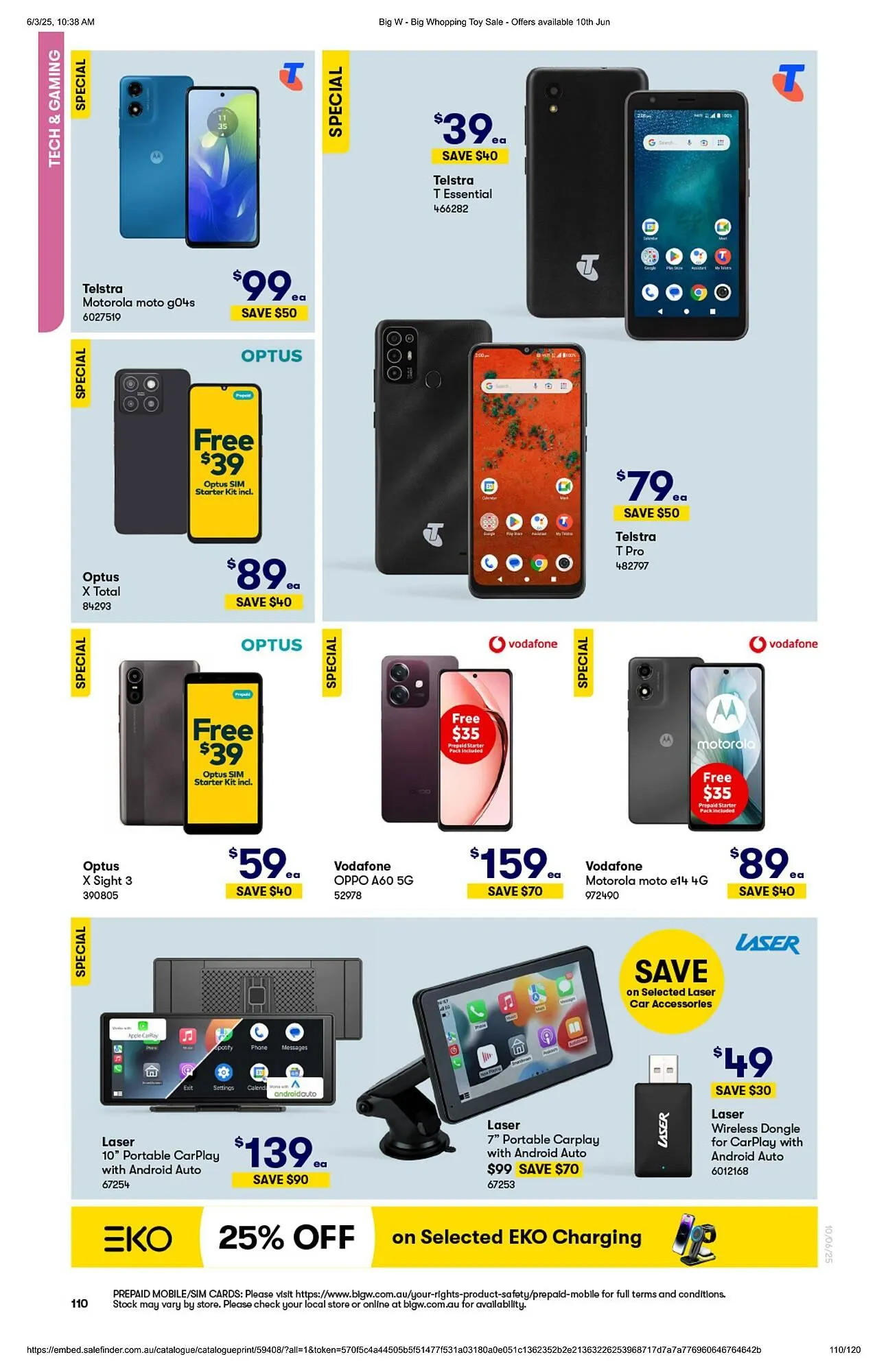 BIG W catalogue - Catalogue valid from 10 June to 9 July 2025 - page 110