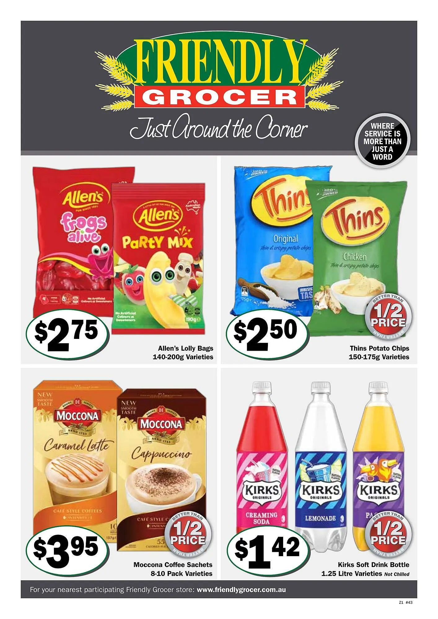 Friendly Grocer catalogue - Catalogue valid from 22 October to 28 October 2025 - page 1