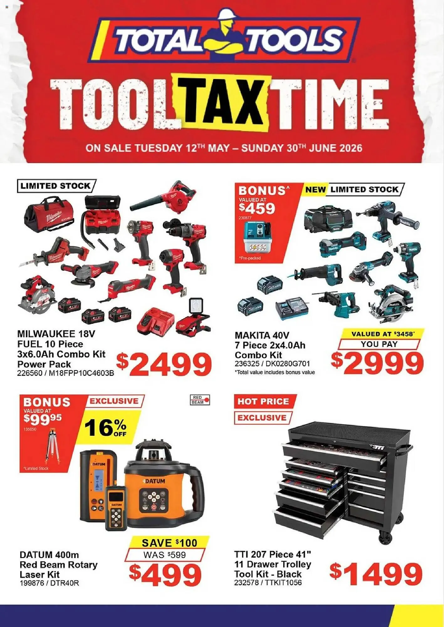 Total Tools catalogue - 1