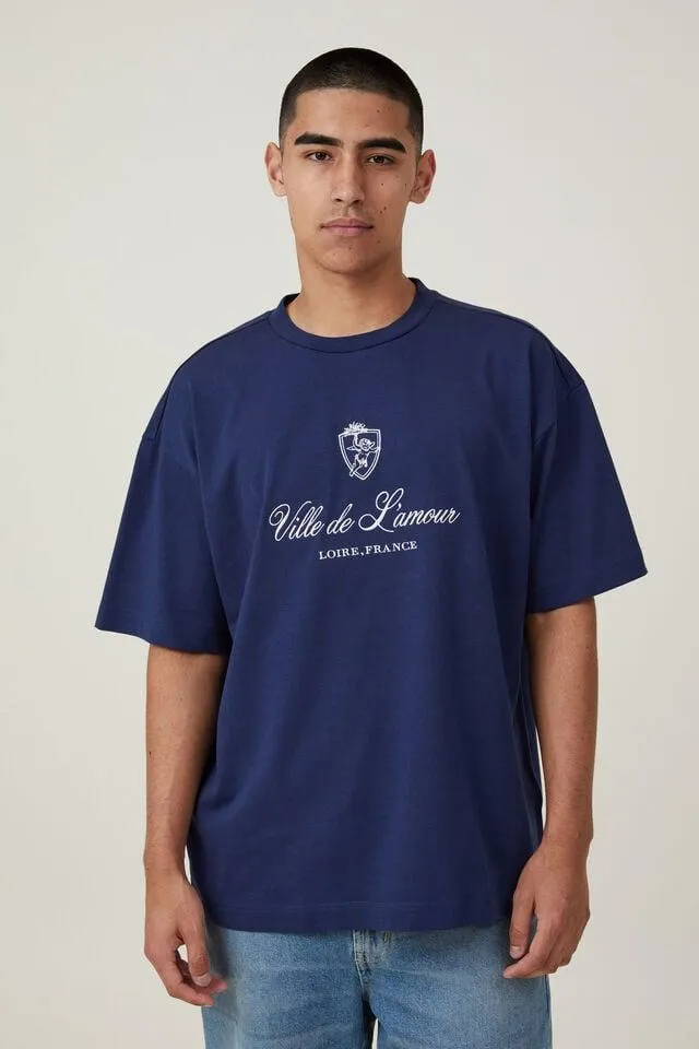 Box Fit Text T-Shirt