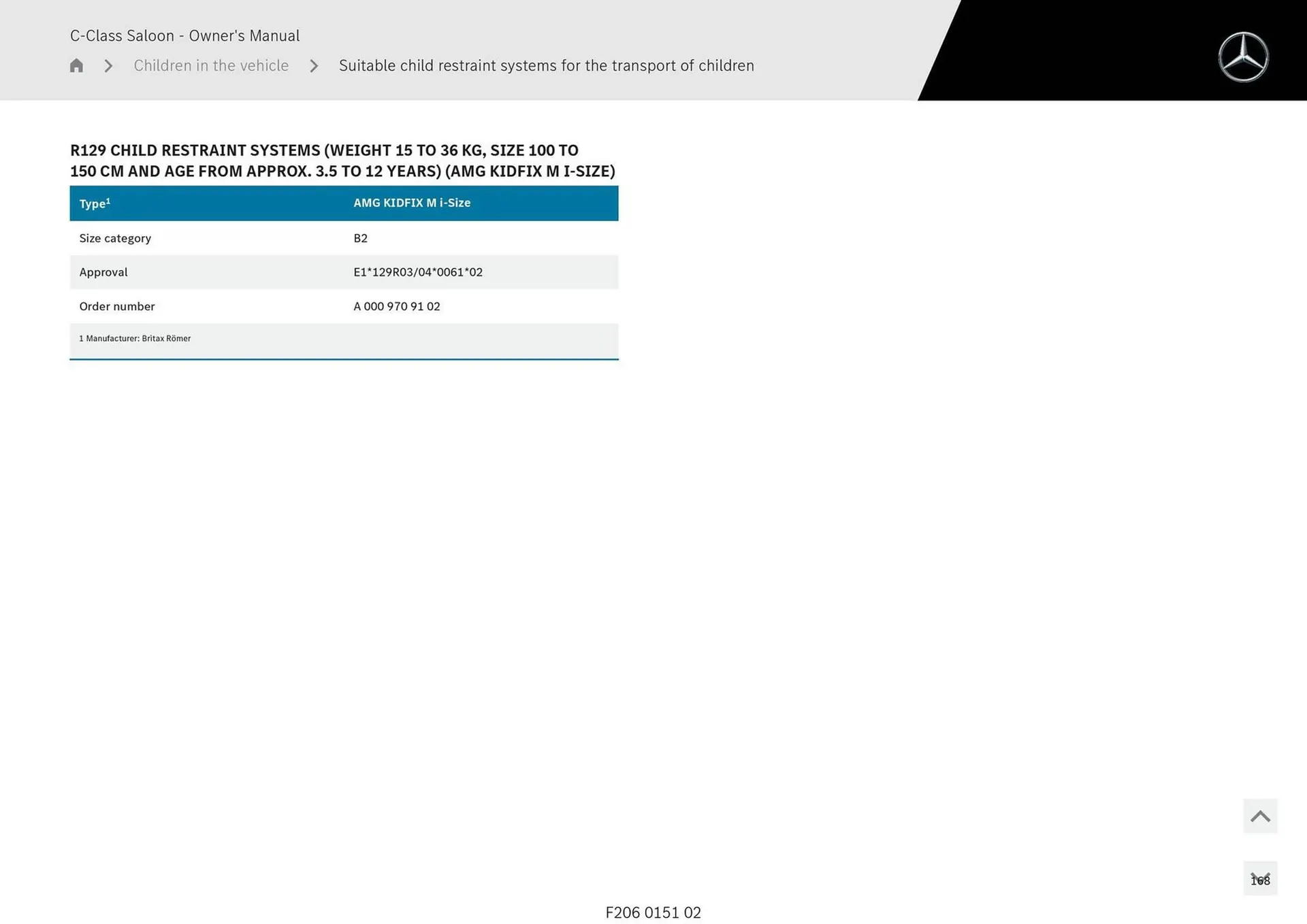 Mercedes-Benz catalogue - Catalogue valid from 28 April to 28 May 2025 - page 168