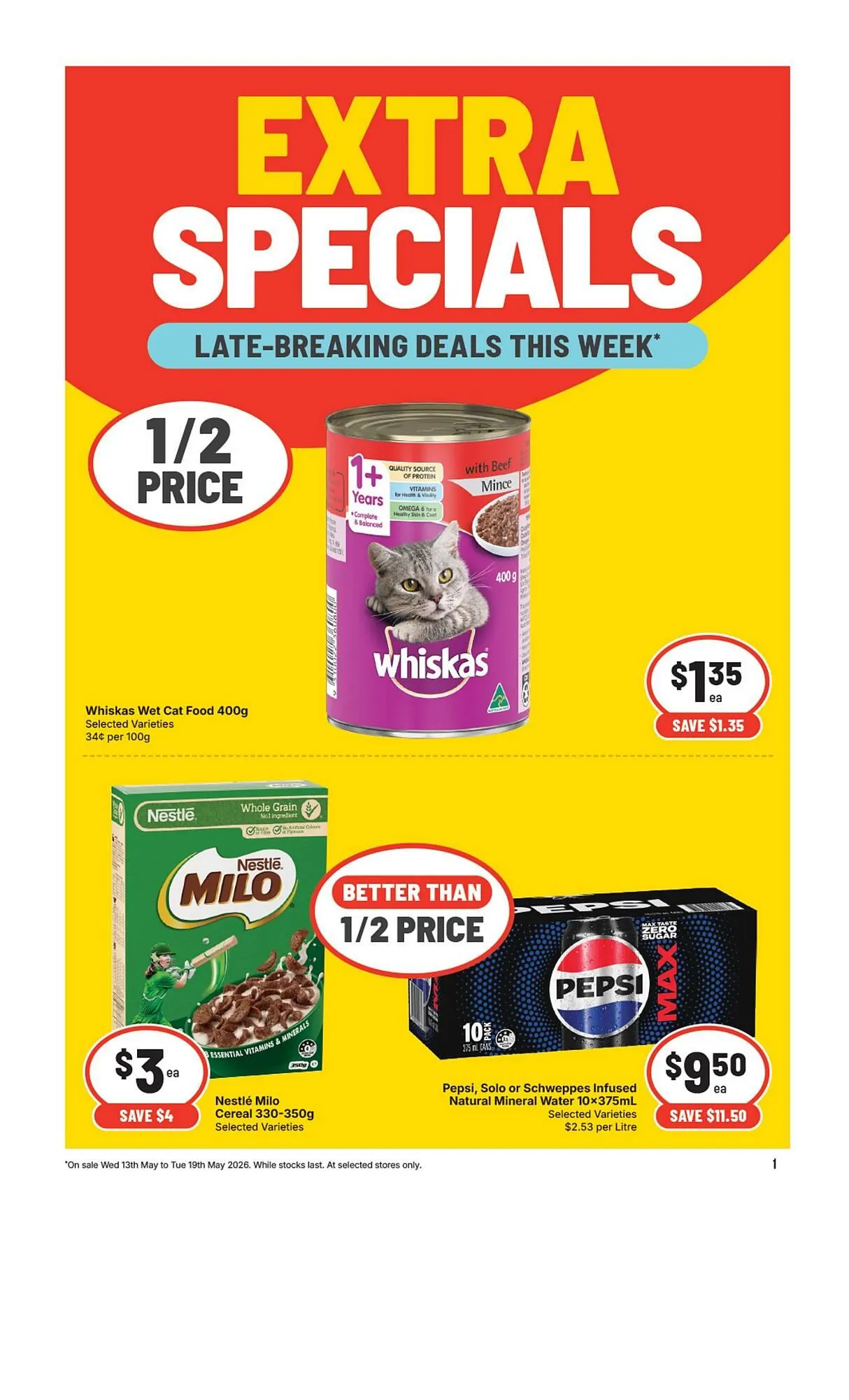 IGA catalogue - Catalogue valid from 13 May to 19 May 2026 - page 1