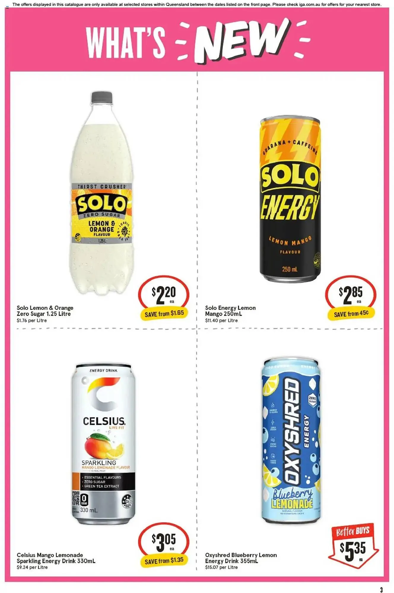 IGA catalogue - Catalogue valid from 1 October to 7 October 2025 - page 3