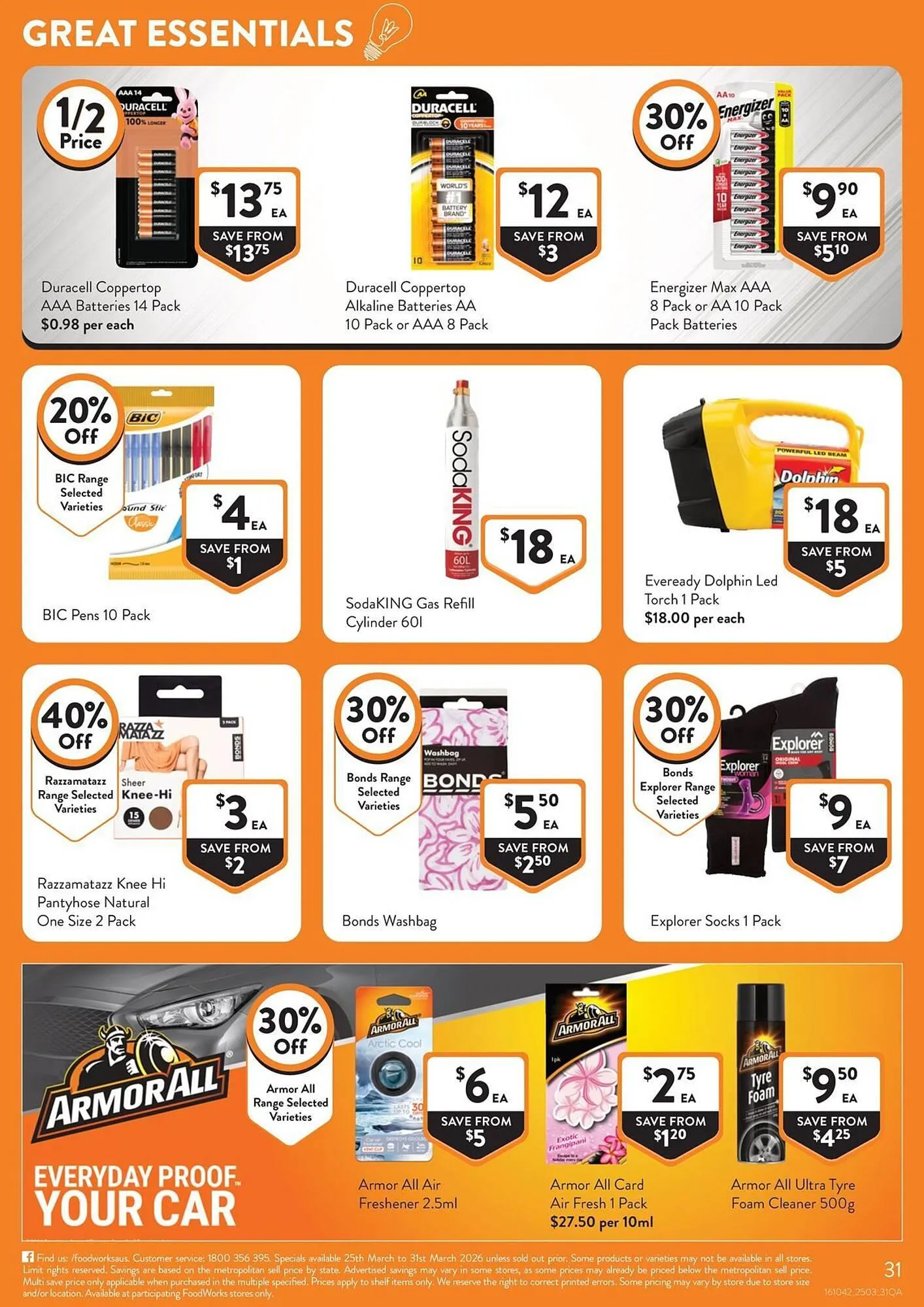 Foodworks catalogue - Catalogue valid from 25 March to 31 March 2026 - page 31