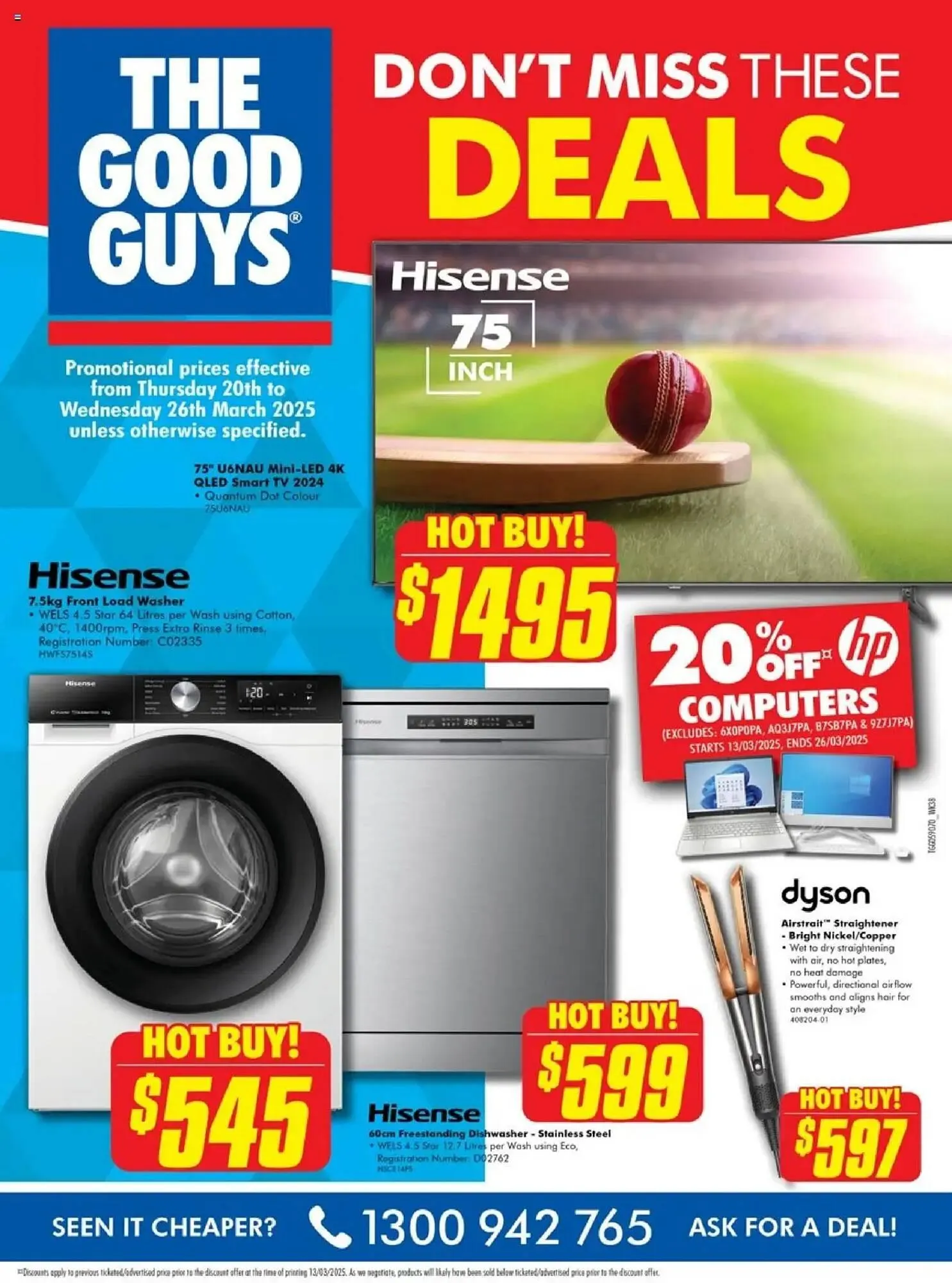 The Good Guys catalogue - Catalogue valid from 20 March to 26 March 2025 - page 1