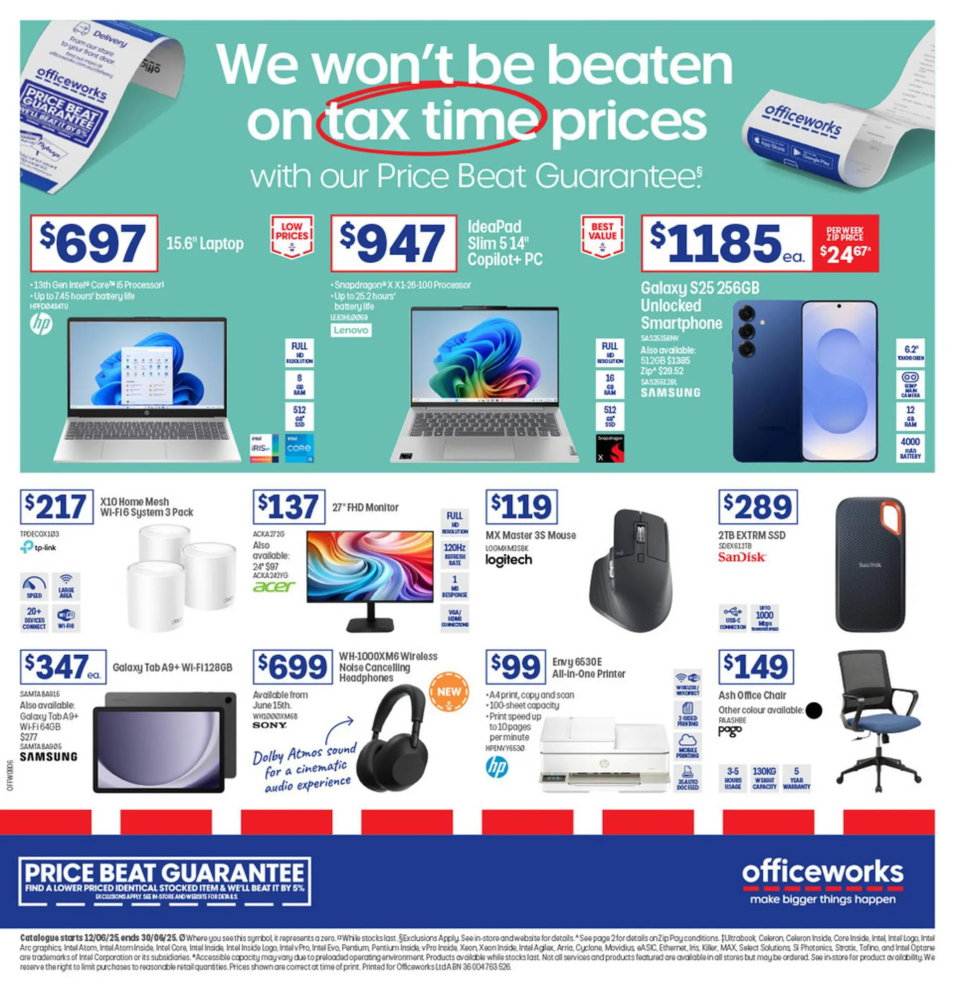 Officeworks catalogue - 1