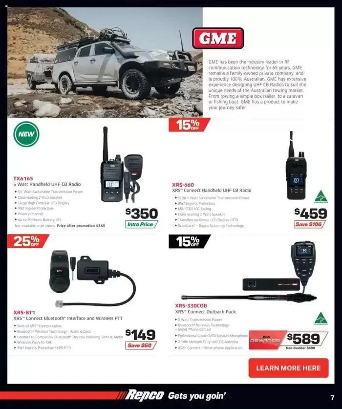 Get Towing & Get Goin' - Catalogue valid from 31 October to 17 November 2024 - page 7