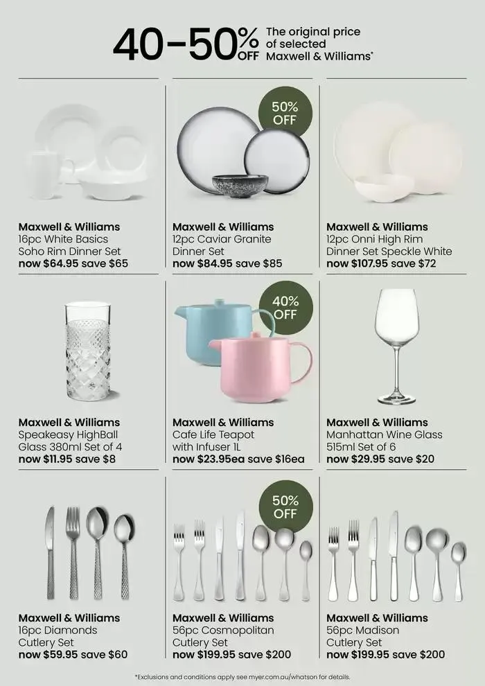 Myer Hardgoods - Catalogue valid from 11 February to 27 February 2025 - page 19