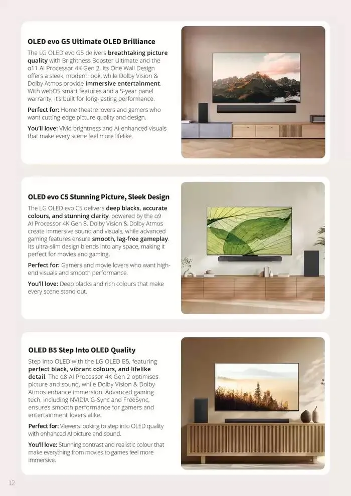 LG Lookbook - Catalogue valid from 27 March to 31 December 2025 - page 12