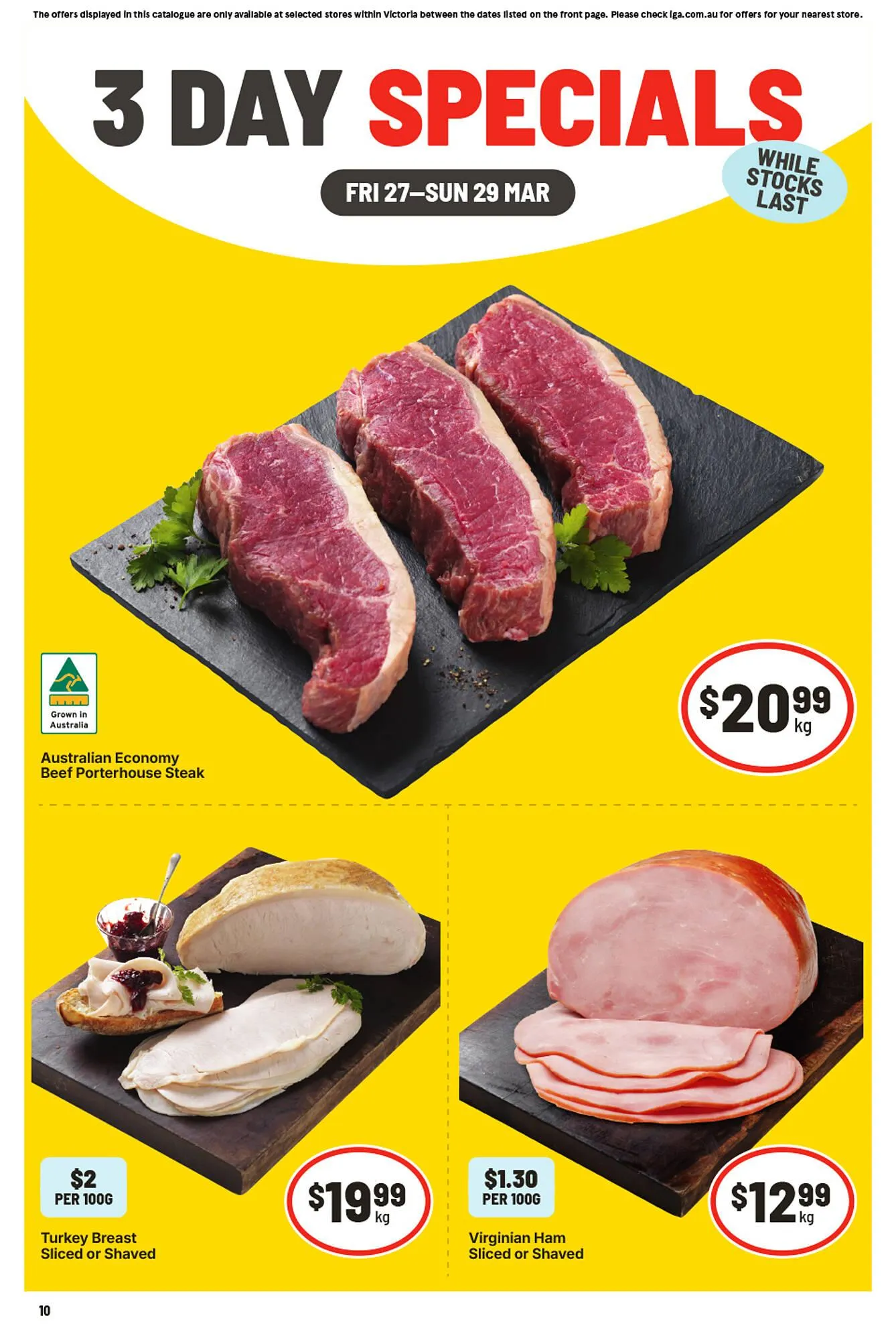 IGA catalogue - 1