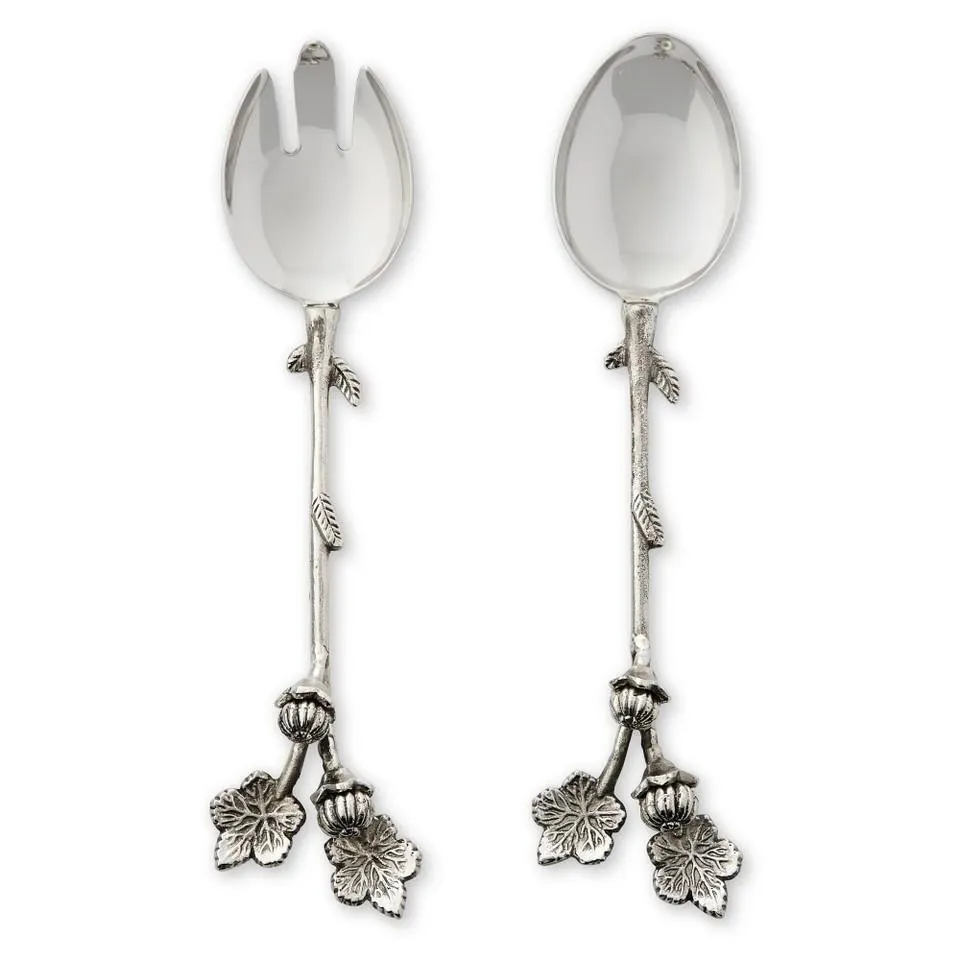 Autumn Vine Salad Servers