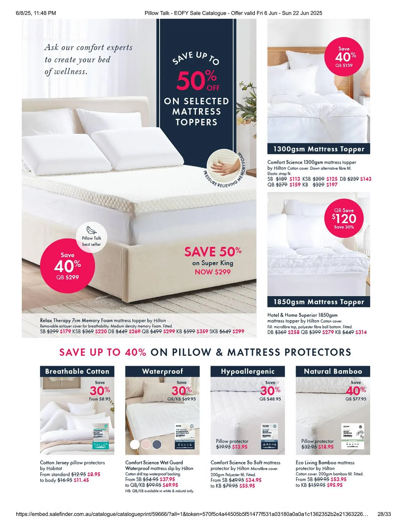 Pillow Talk catalogue - Catalogue valid from 8 June to 22 June 2025 - page 28