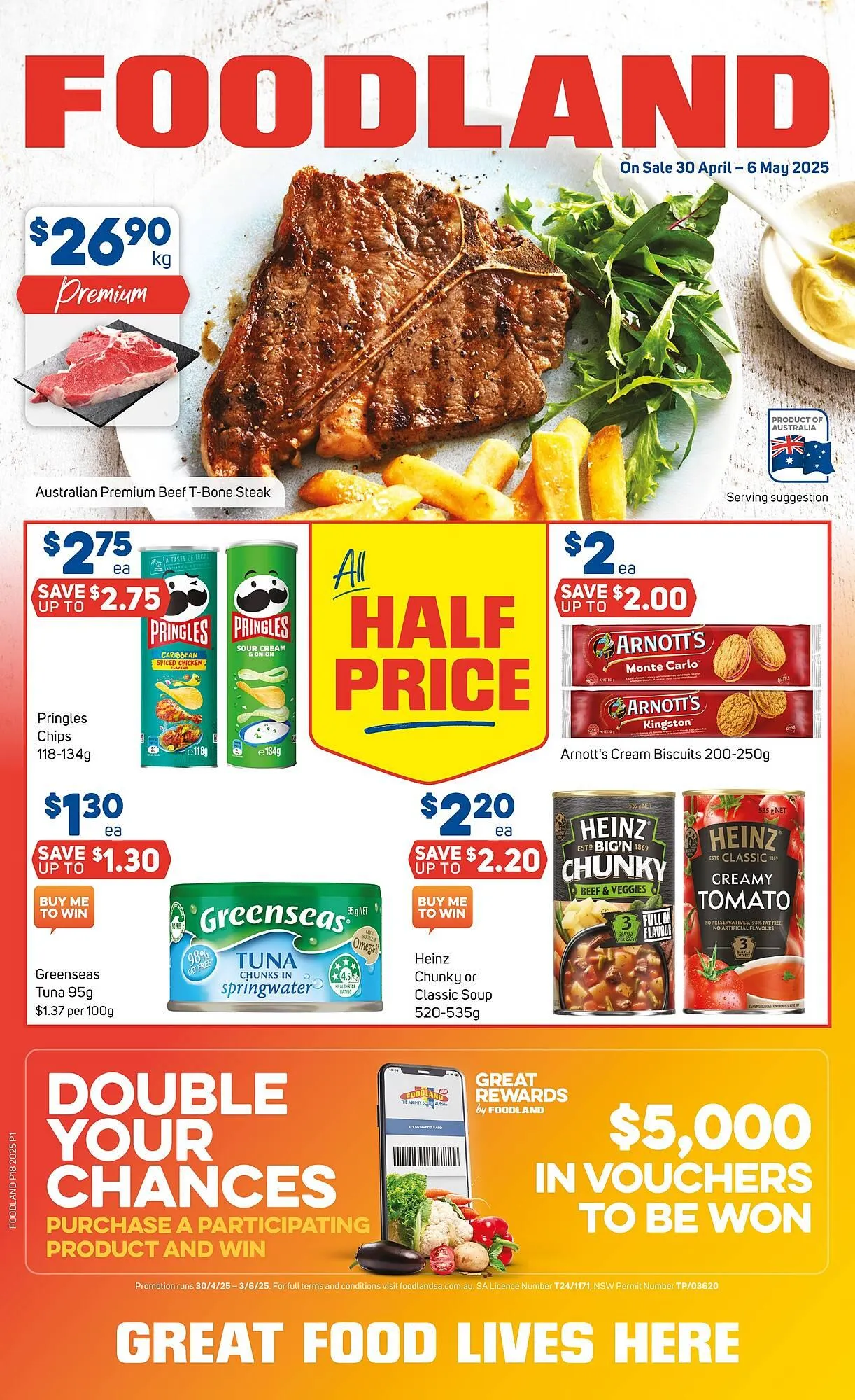 Foodland catalogue - Catalogue valid from 30 April to 6 May 2025 - page 1