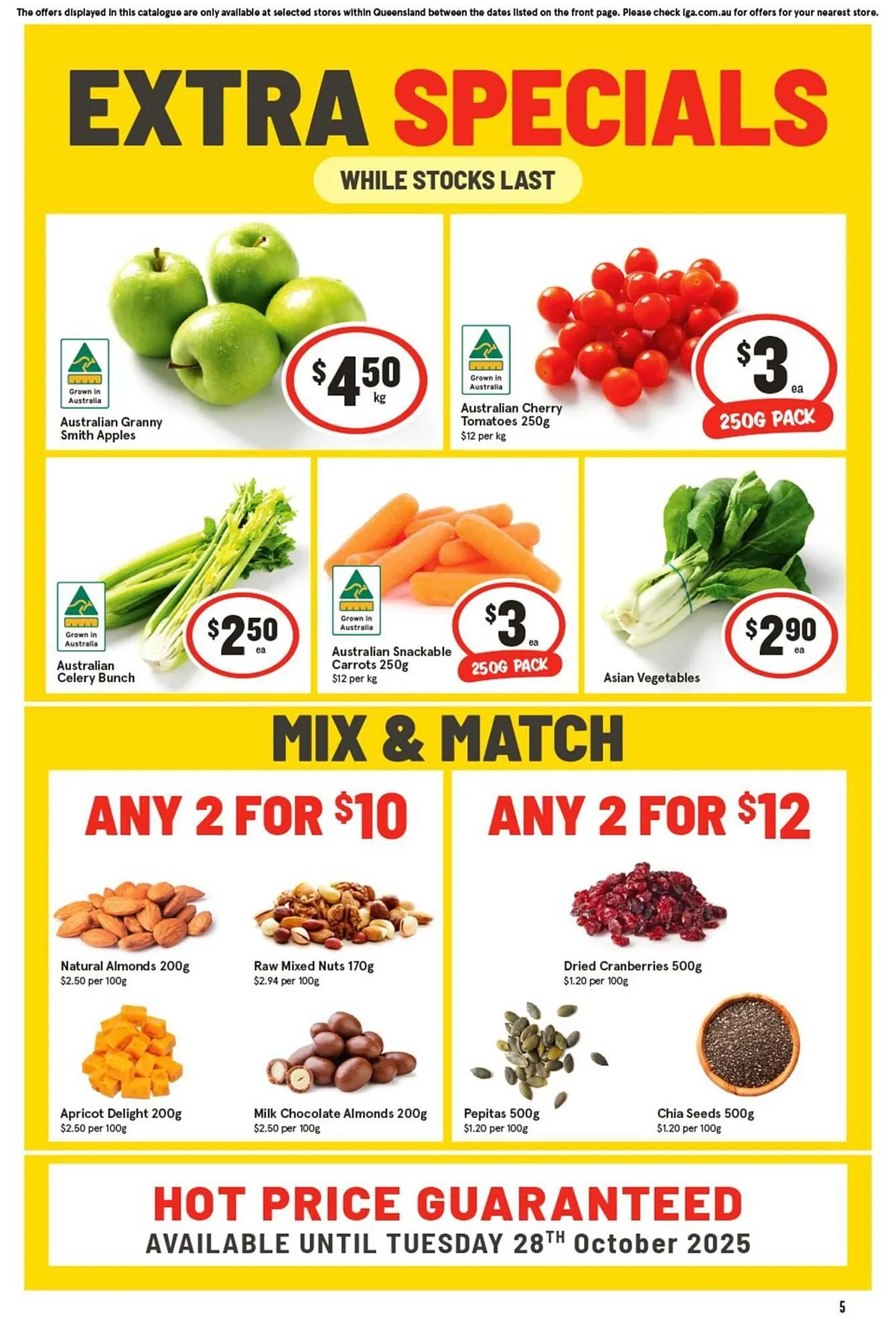 IGA catalogue - Catalogue valid from 1 October to 28 October 2025 - page 1