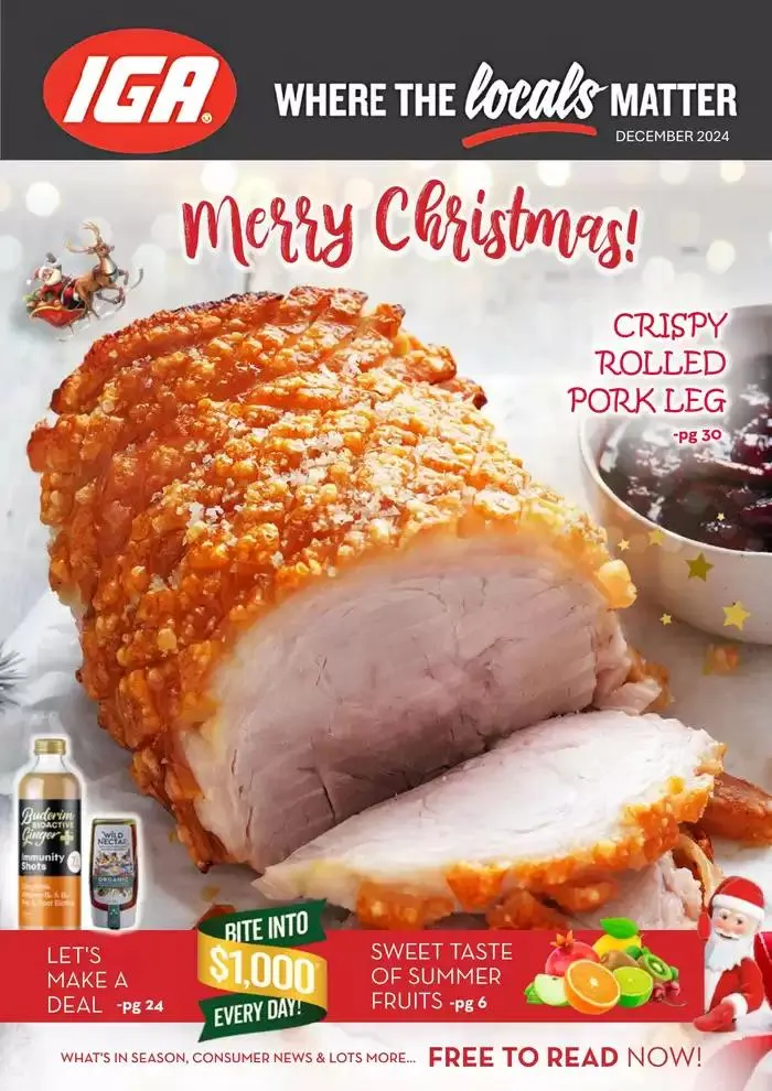 Christmas Issue - Catalogue valid from 21 November to 24 December 2024 - page 1