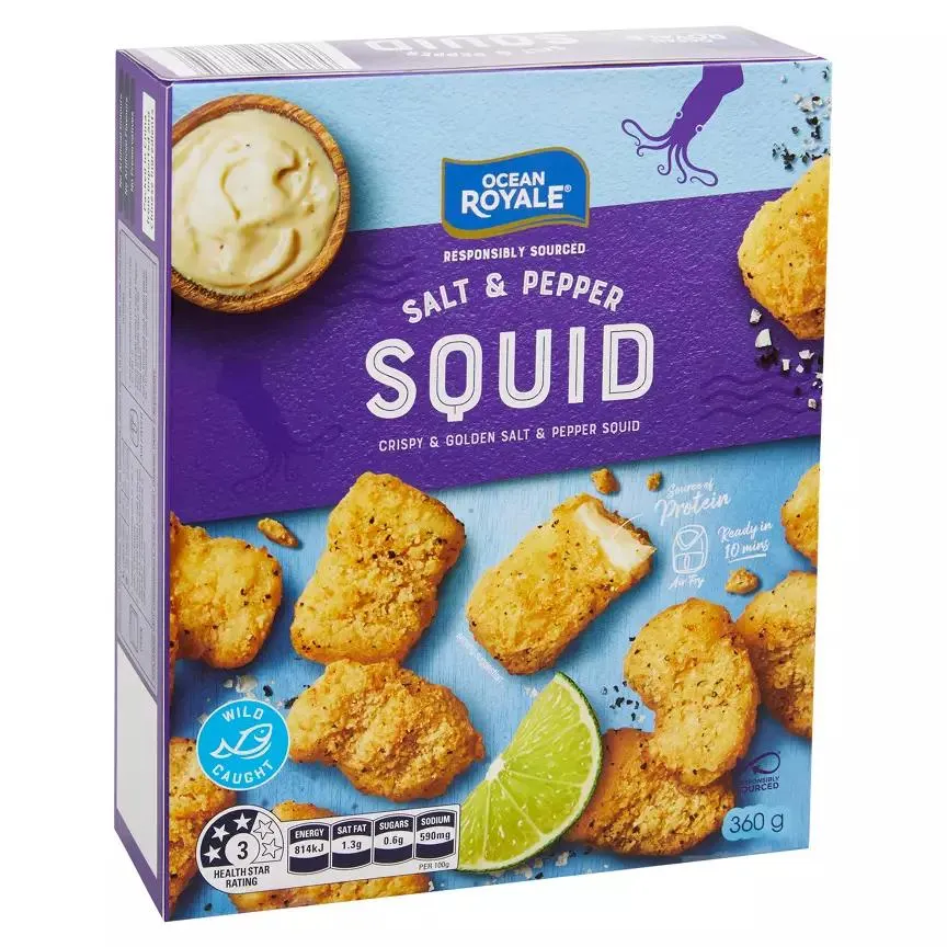 Salt & Pepper Squid 360g