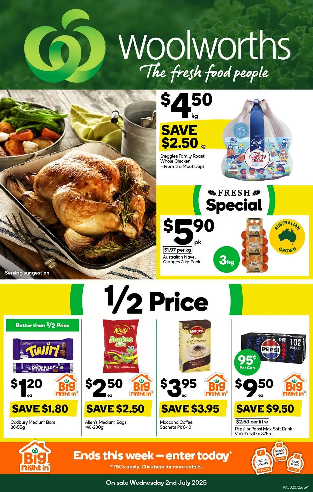 Woolworths catalogue - Catalogue valid from 2 July to 8 July 2025 - page 1