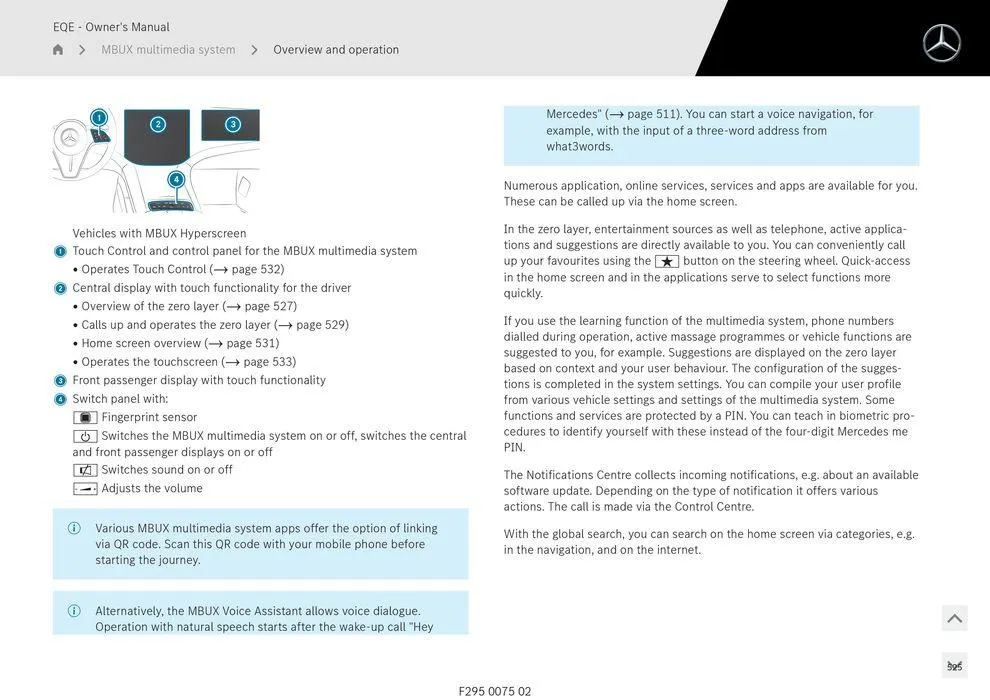 EQE Sedan - Catalogue valid from 11 September to 11 September 2025 - page 525