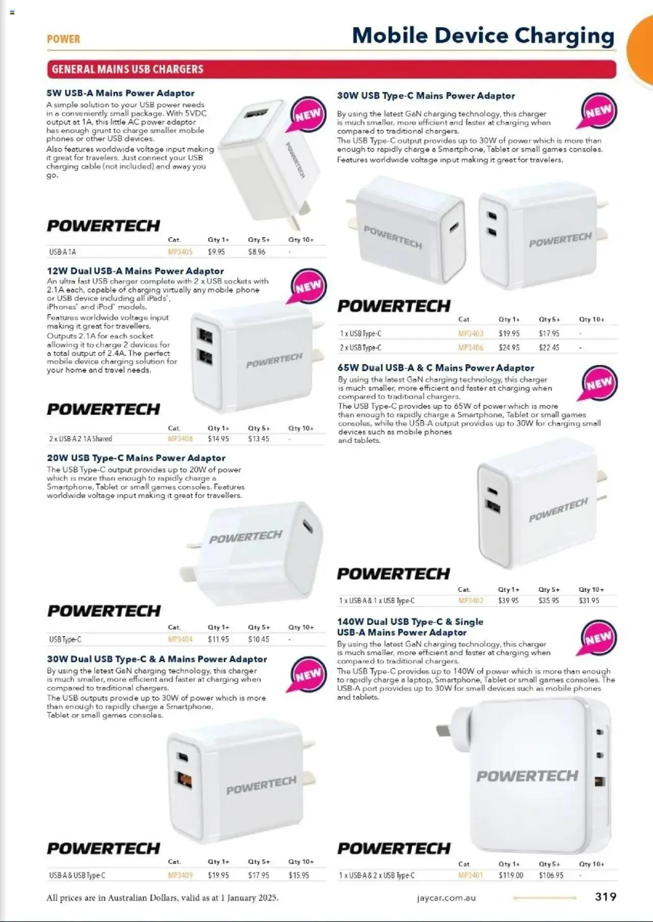 Jaycar Celebrating 40 Years in Electronics - Catalogue valid from 1 January to 29 August 2025 - page 256