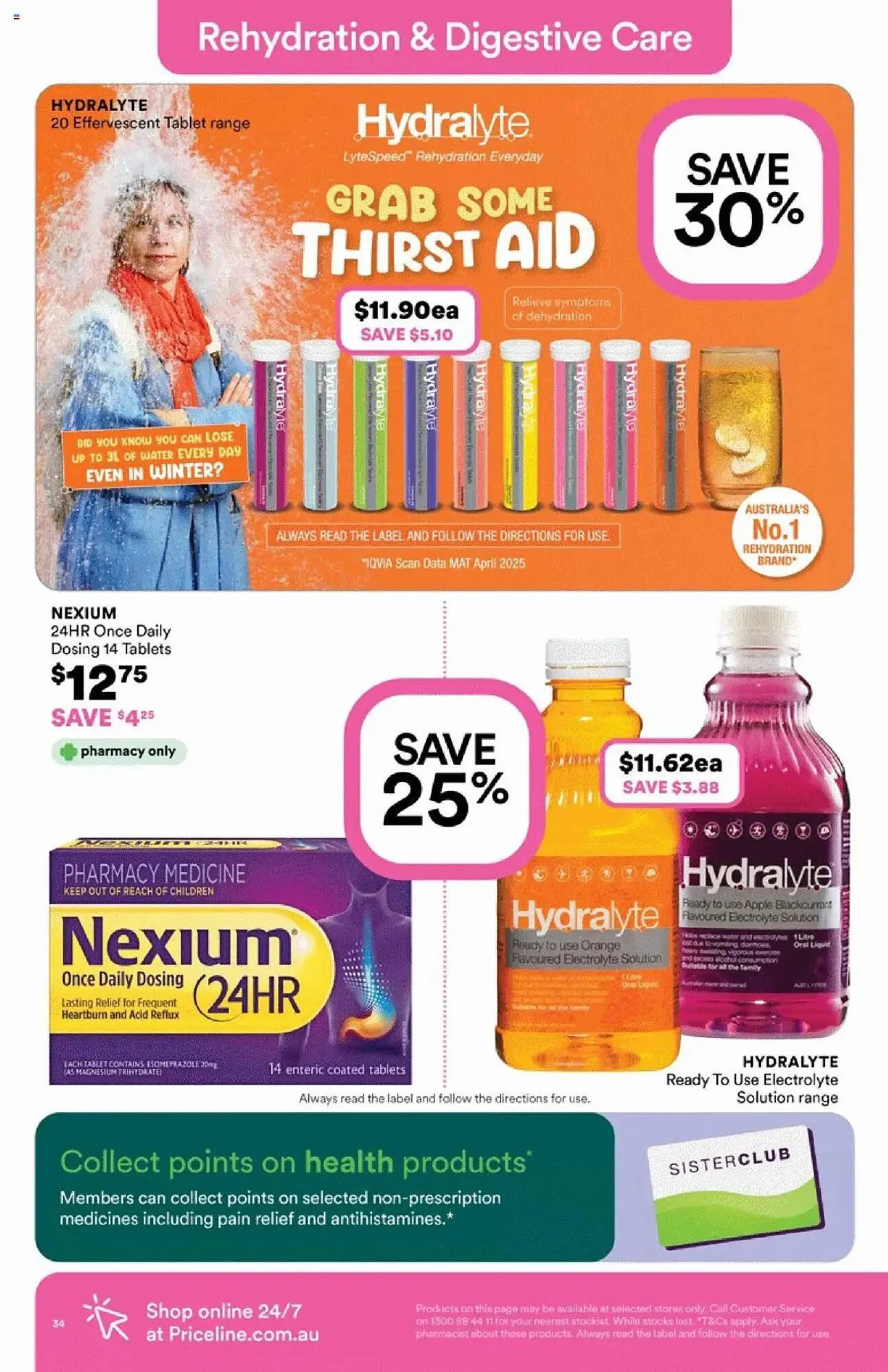 Priceline catalogue - Catalogue valid from 13 August to 27 August 2025 - page 34