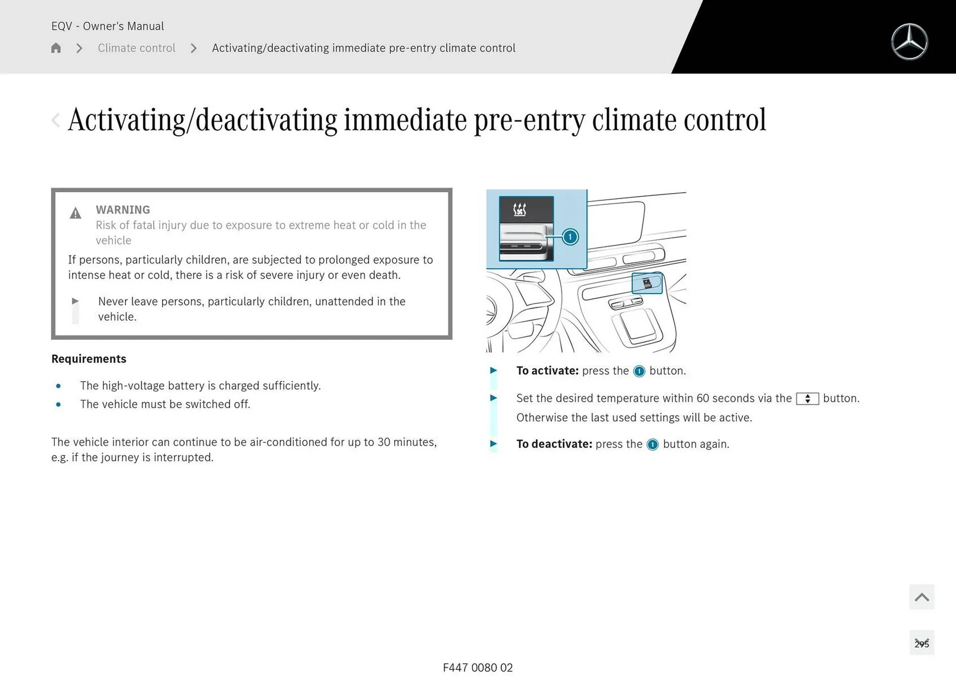 Mercedes-Benz catalogue - Catalogue valid from 11 September to 11 September 2025 - page 295