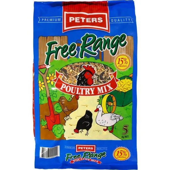 PETERS Free Range Poultry Mix 5kg