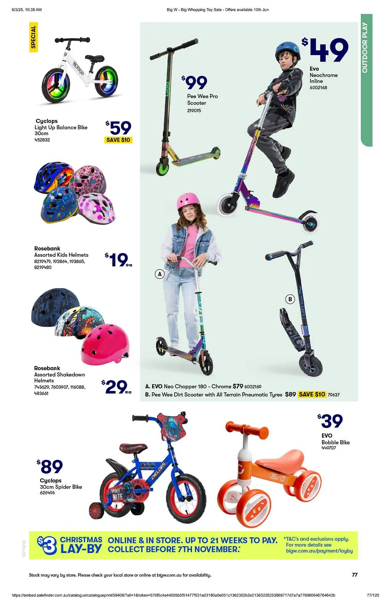 BIG W catalogue - Catalogue valid from 10 June to 9 July 2025 - page 77