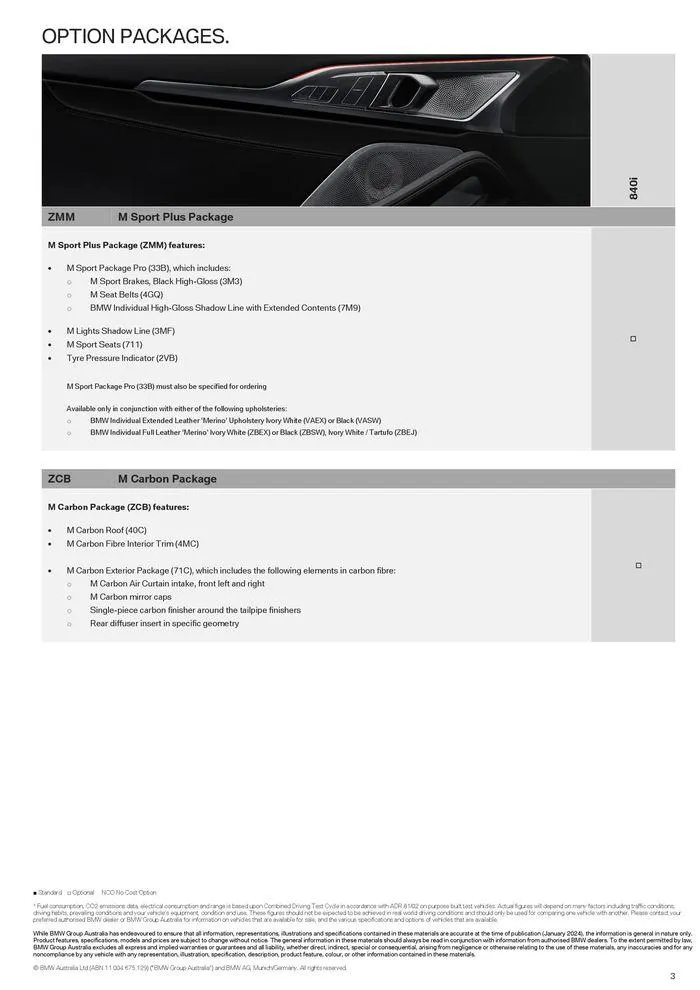 The BMW 8 Series Gran Coupe - Catalogue valid from 15 May to 15 May 2025 - page 3