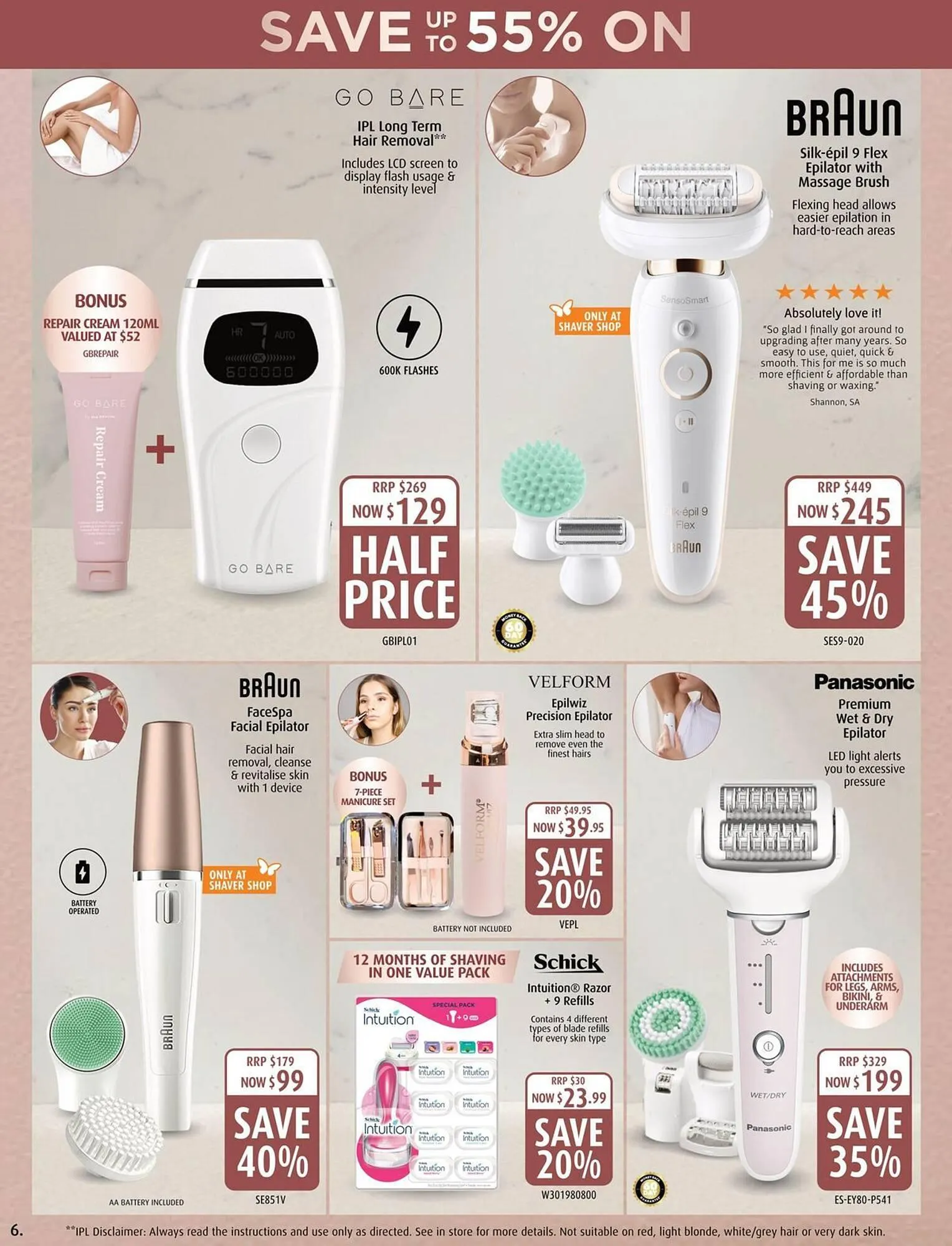 Shaver Shop catalogue - Catalogue valid from 24 April to 12 May 2024 - page 6