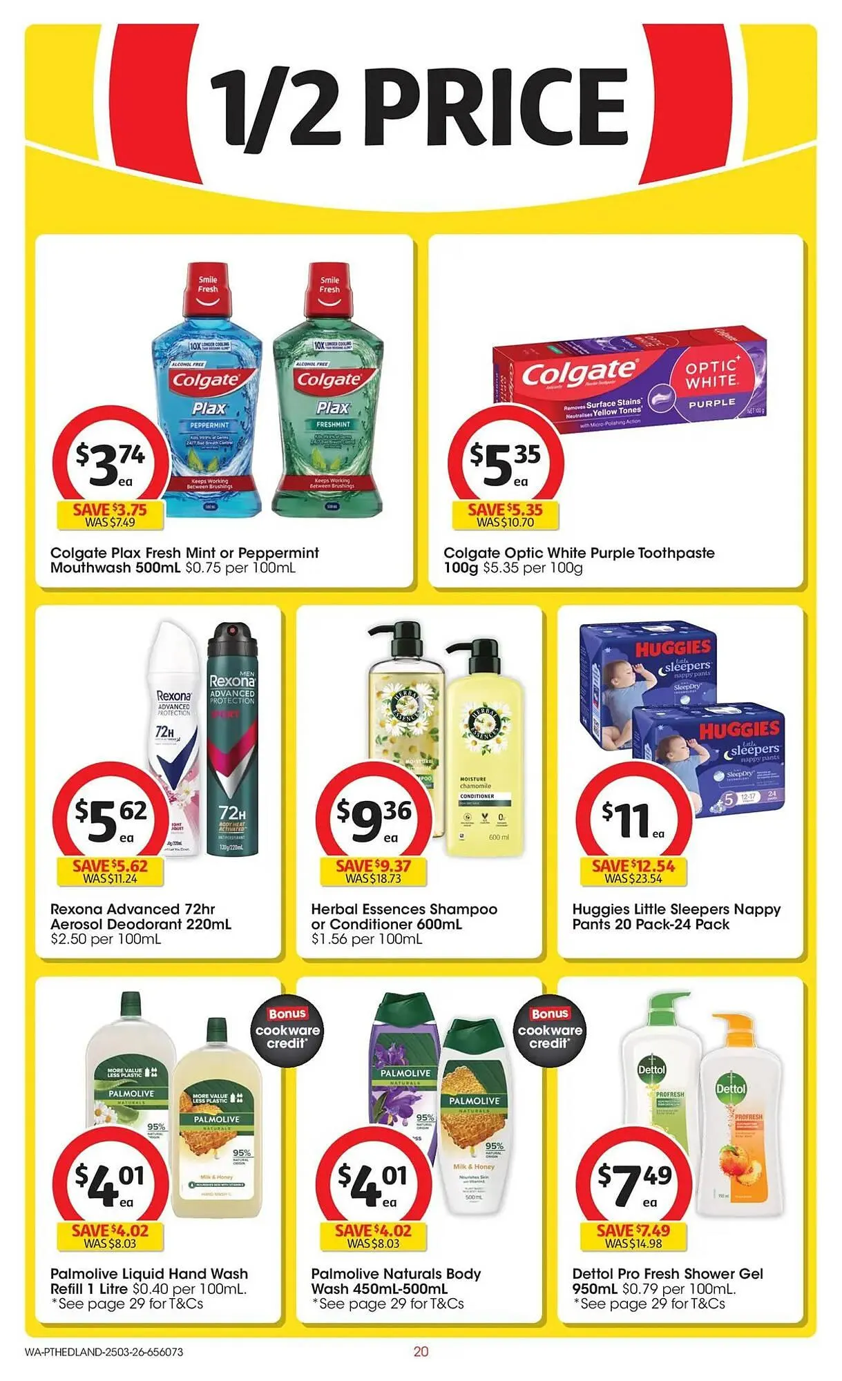Coles catalogue - Catalogue valid from 25 March to 31 March 2026 - page 20