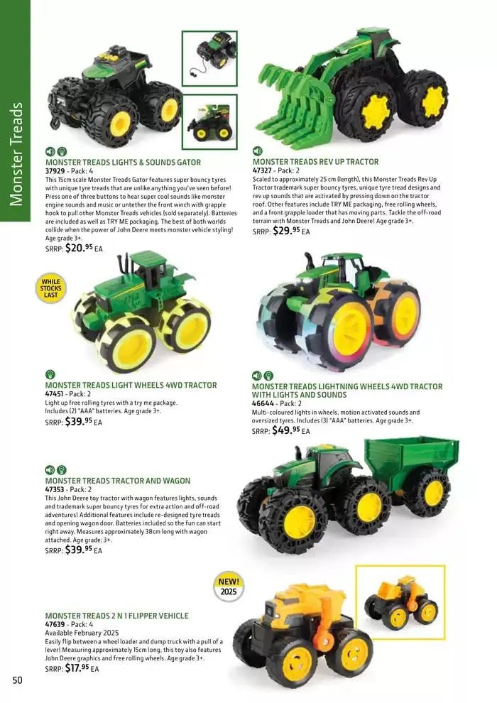 2025 Toys Catalogue - Catalogue valid from 3 March to 31 December 2025 - page 50