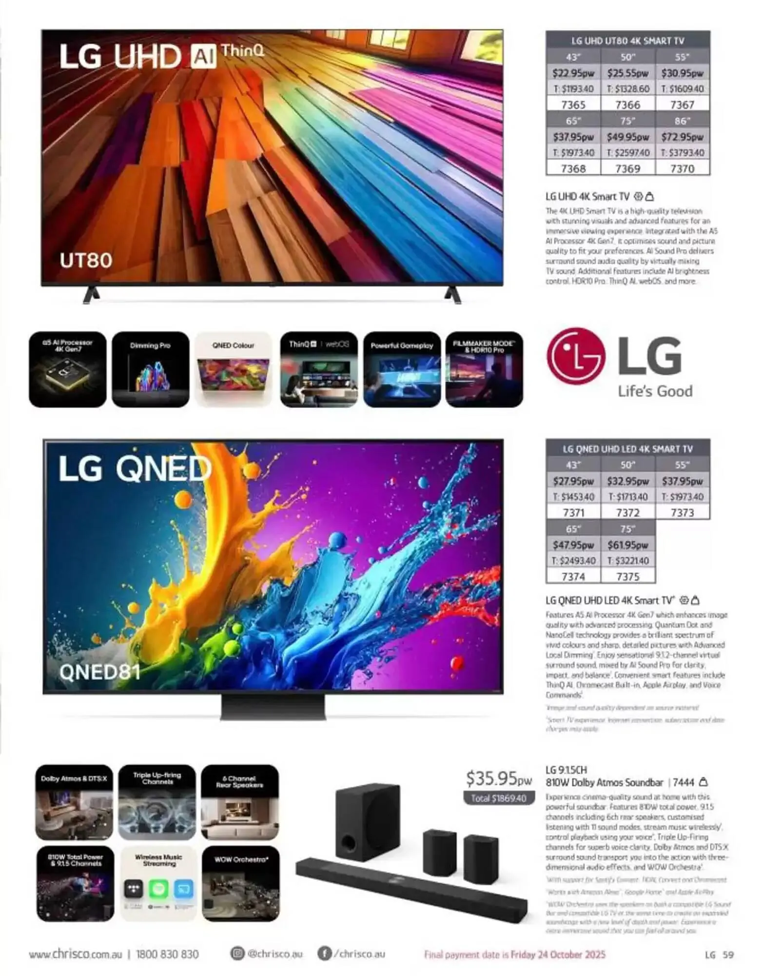 Chrisco Hampers catalogue - Catalogue valid from 2 October to 31 December 2025 - page 59