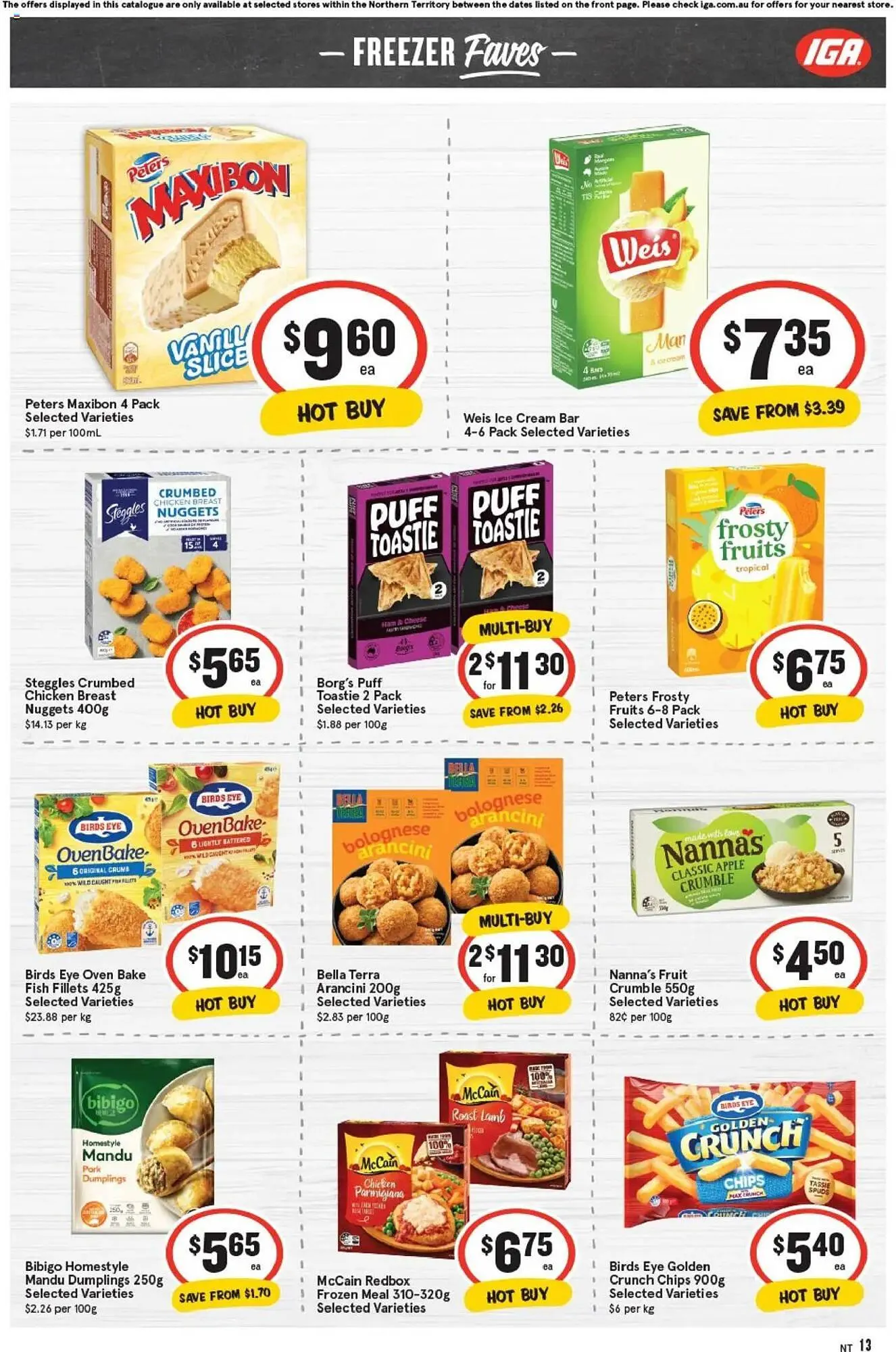 IGA catalogue - Catalogue valid from 30 September to 7 October 2025 - page 13