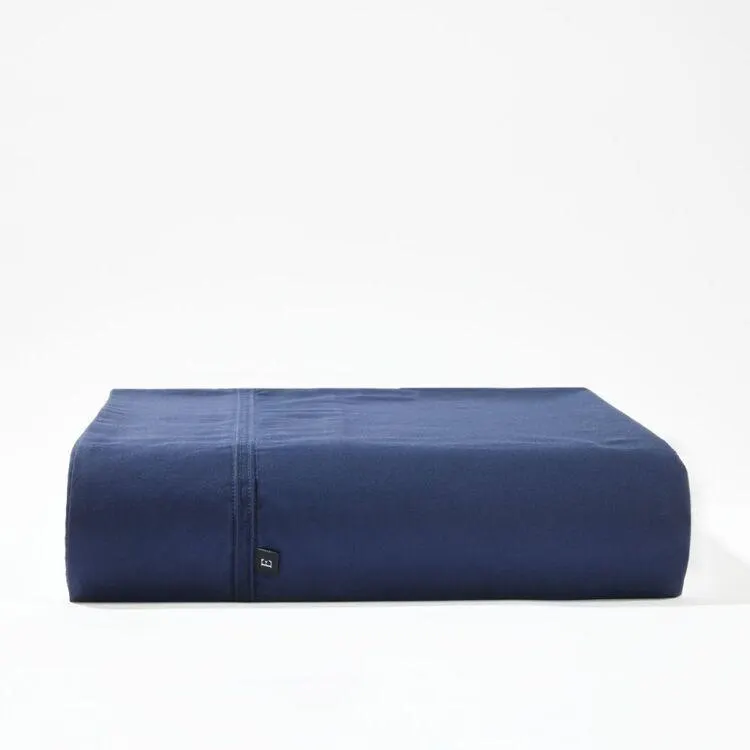Elysian 500 Thread Count Pima Cotton Sateen Sheet Set Blue