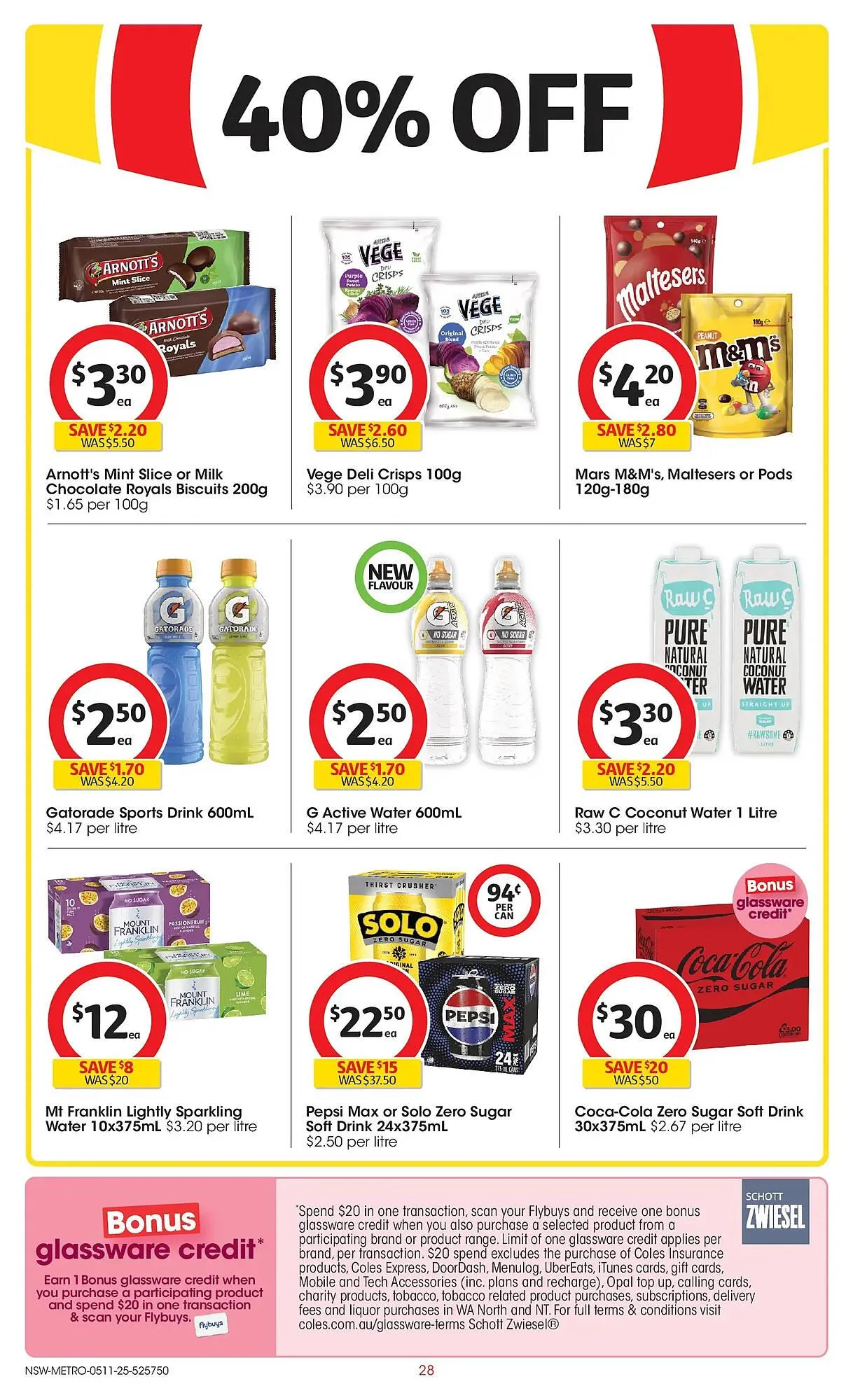 Coles catalogue - Catalogue valid from 5 November to 11 November 2025 - page 28