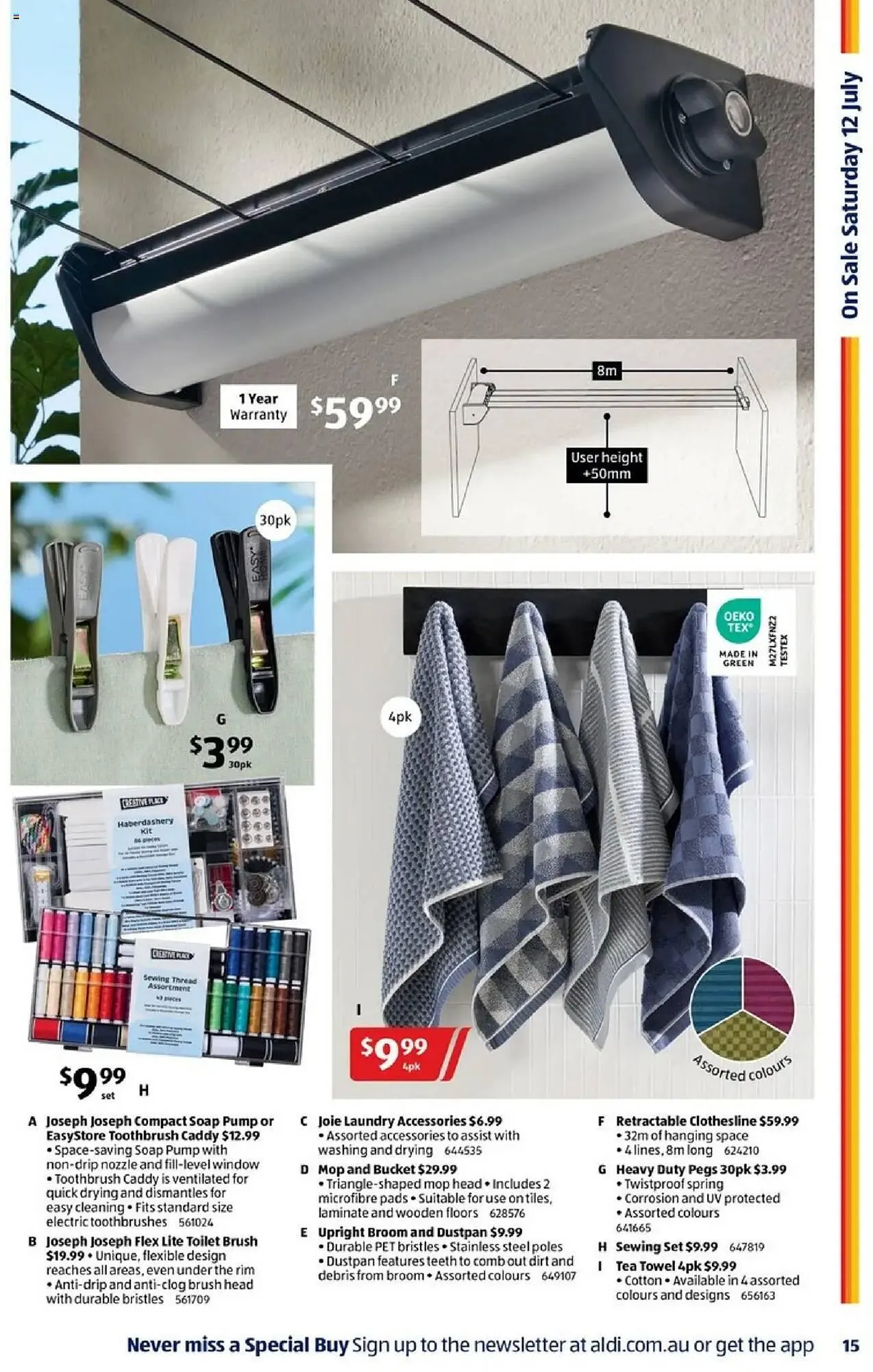 ALDI SpecialBuys catalogue - Catalogue valid from 9 July to 15 July 2025 - page 15