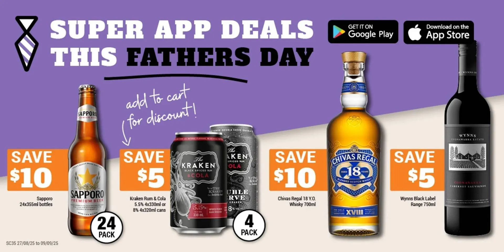 Super Cellars catalogue - Catalogue valid from 29 August to 9 September 2025 - page 3