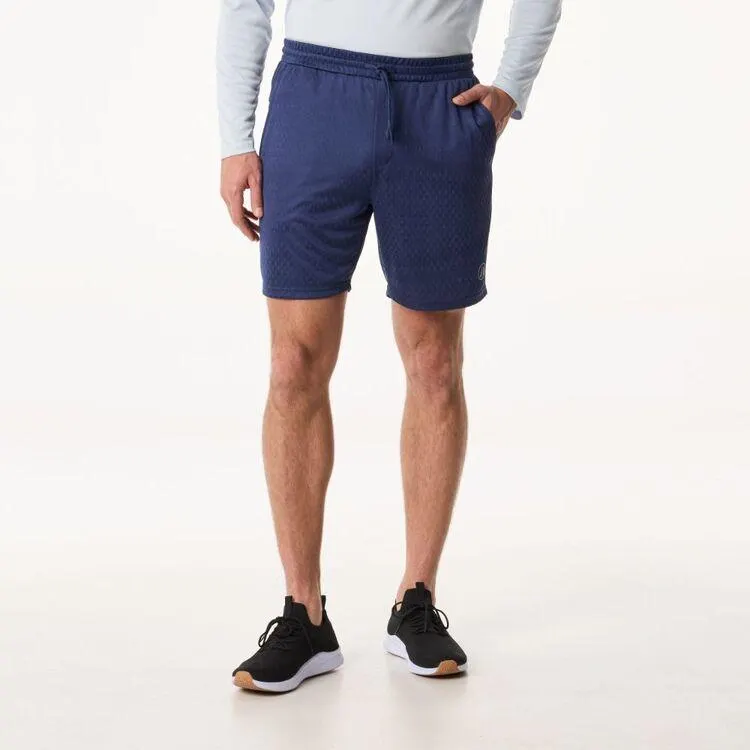 NMA Men's Jacquard Drawstring Shorts Navy