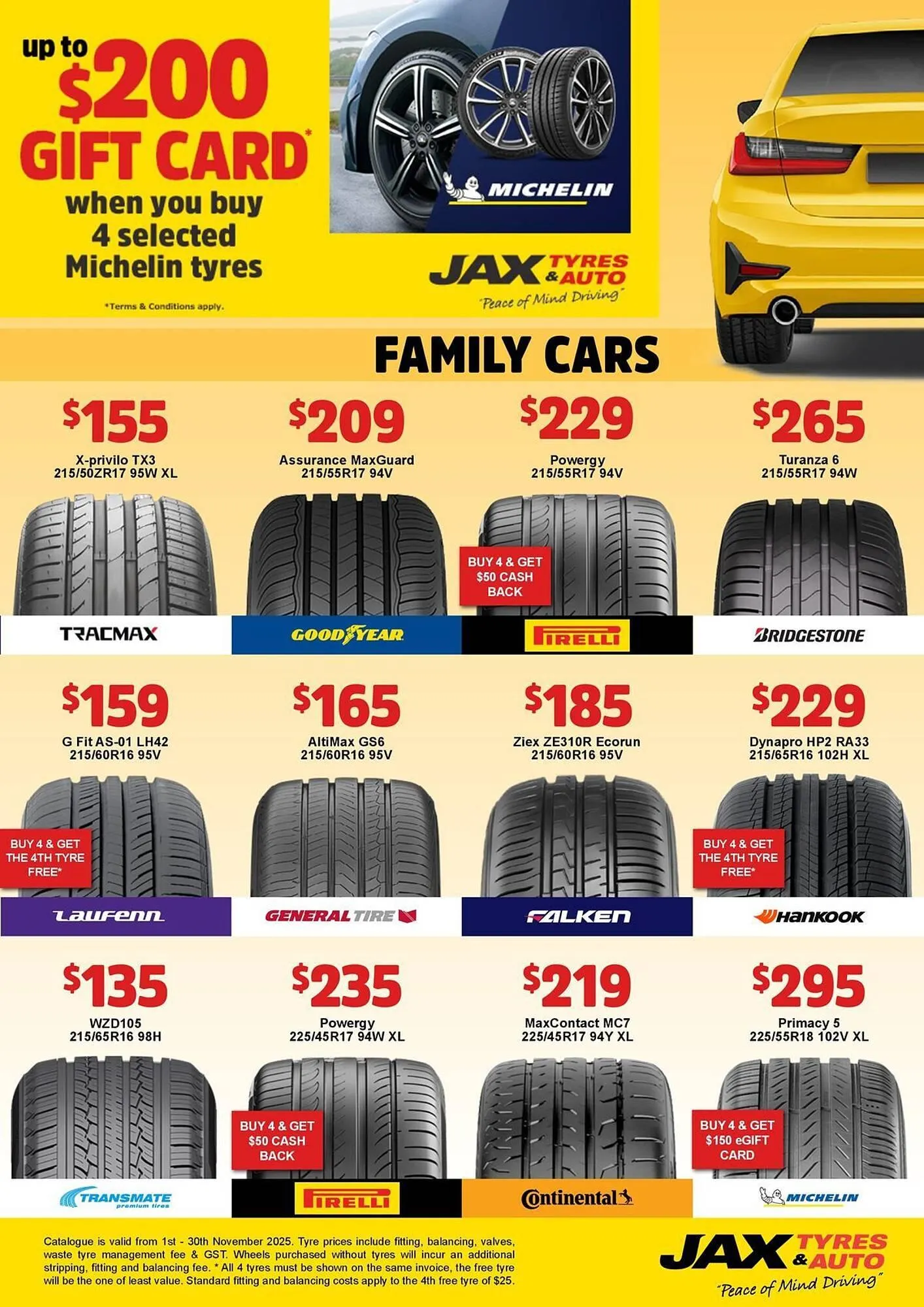 Jax Tyres catalogue - Catalogue valid from 3 November to 30 November 2025 - page 3