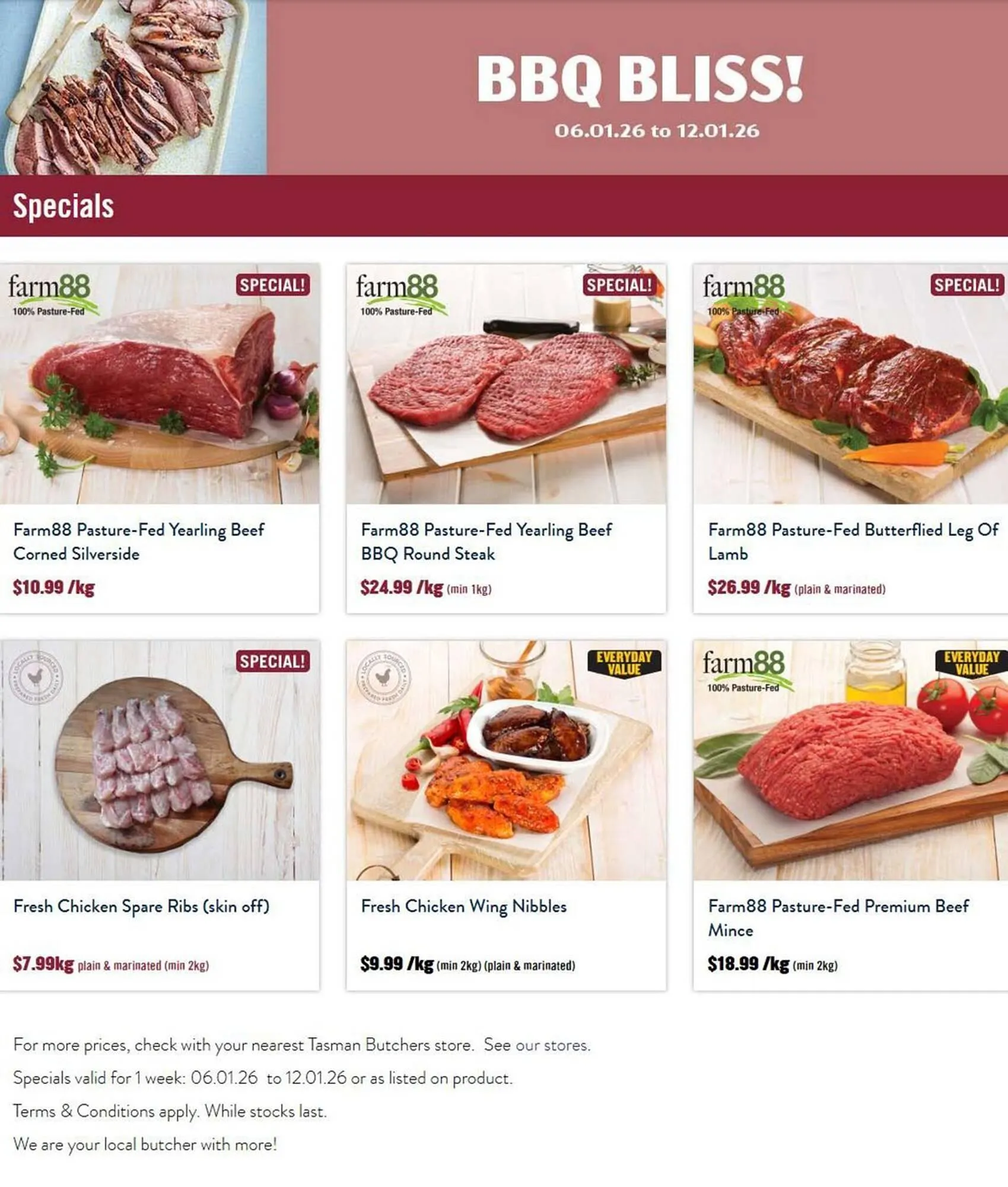 Tasman Butchers catalogue - 1