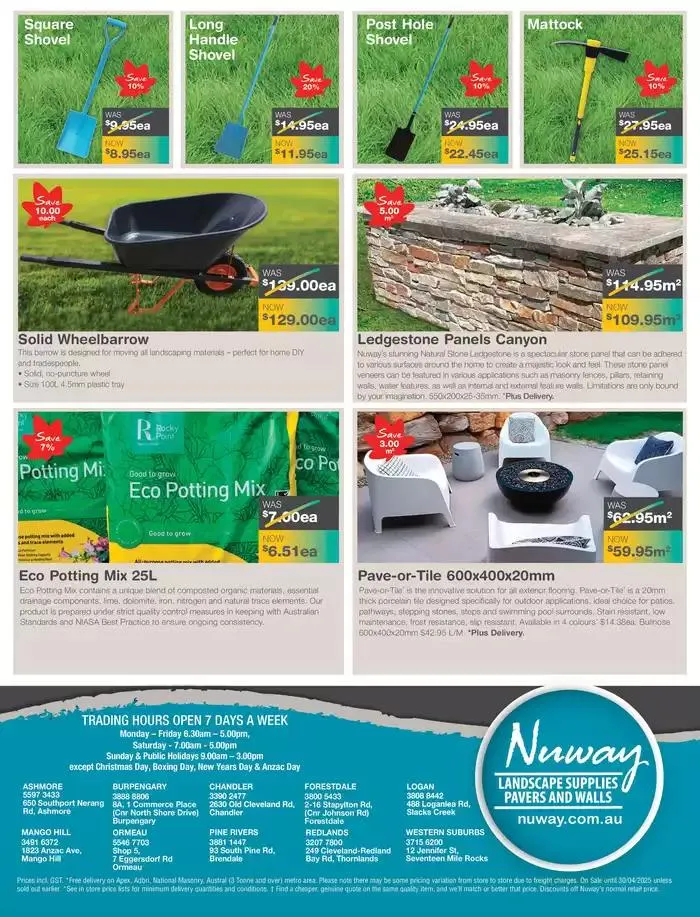 Autumn 2025 - Catalogue valid from 25 March to 30 April 2025 - page 12