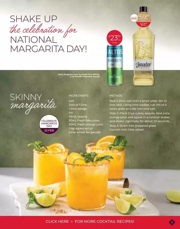 Romance your Tastebuds. - Catalogue valid from 29 January to 25 February 2025 - page 9