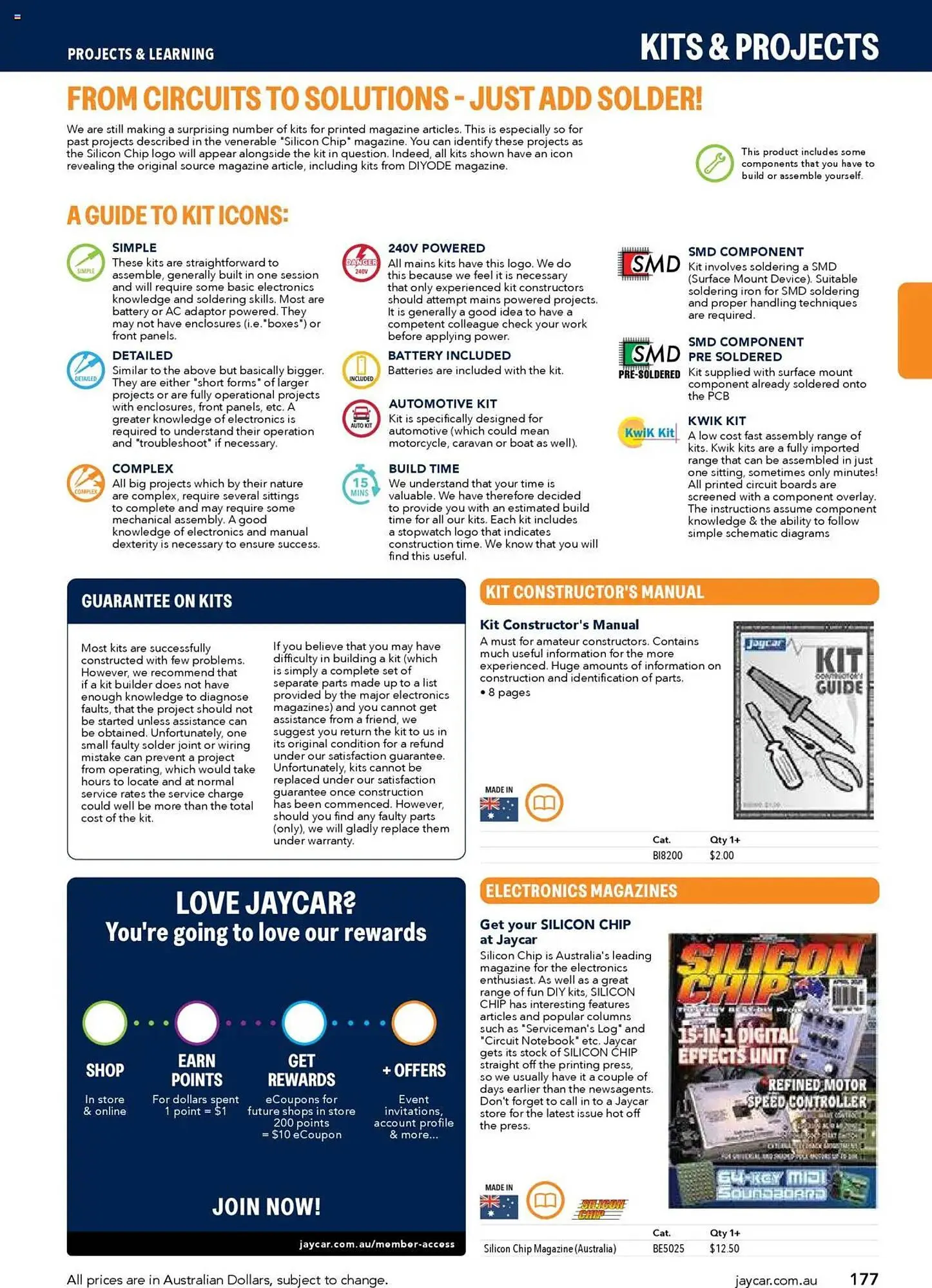 Jaycar Electronics catalogue - Catalogue valid from 8 July to 9 July 2026 - page 177