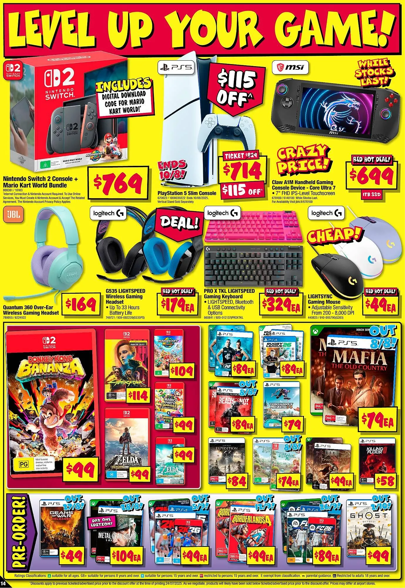 JB Hi-Fi catalogue - Catalogue valid from 7 August to 13 August 2025 - page 14