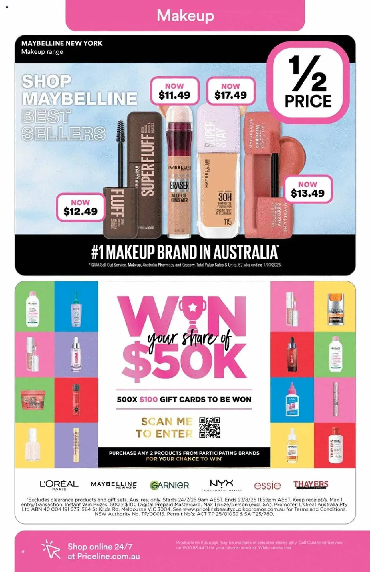 Priceline catalogue - Catalogue valid from 13 August to 27 August 2025 - page 6