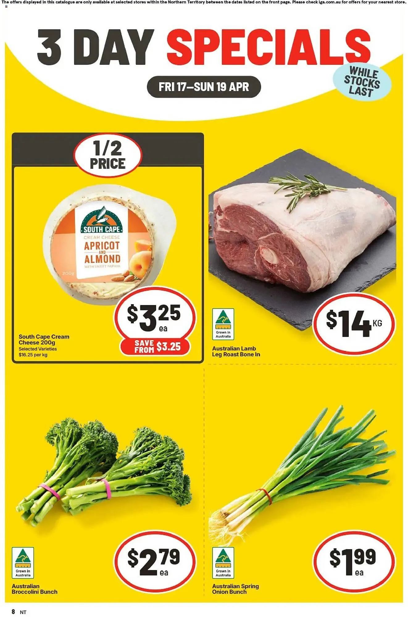 IGA catalogue - Catalogue valid from 16 April to 19 April 2026 - page 1