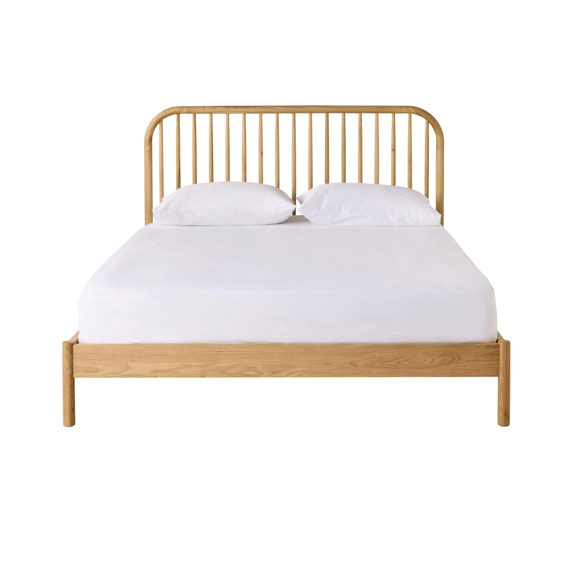 Spintara Queen Bed Light Oak