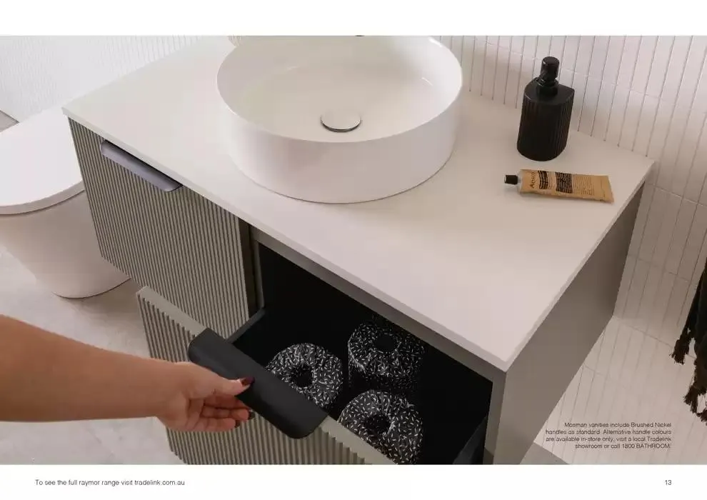 Raymor Vanities Brochure - Catalogue valid from 18 April to 30 April 2025 - page 13