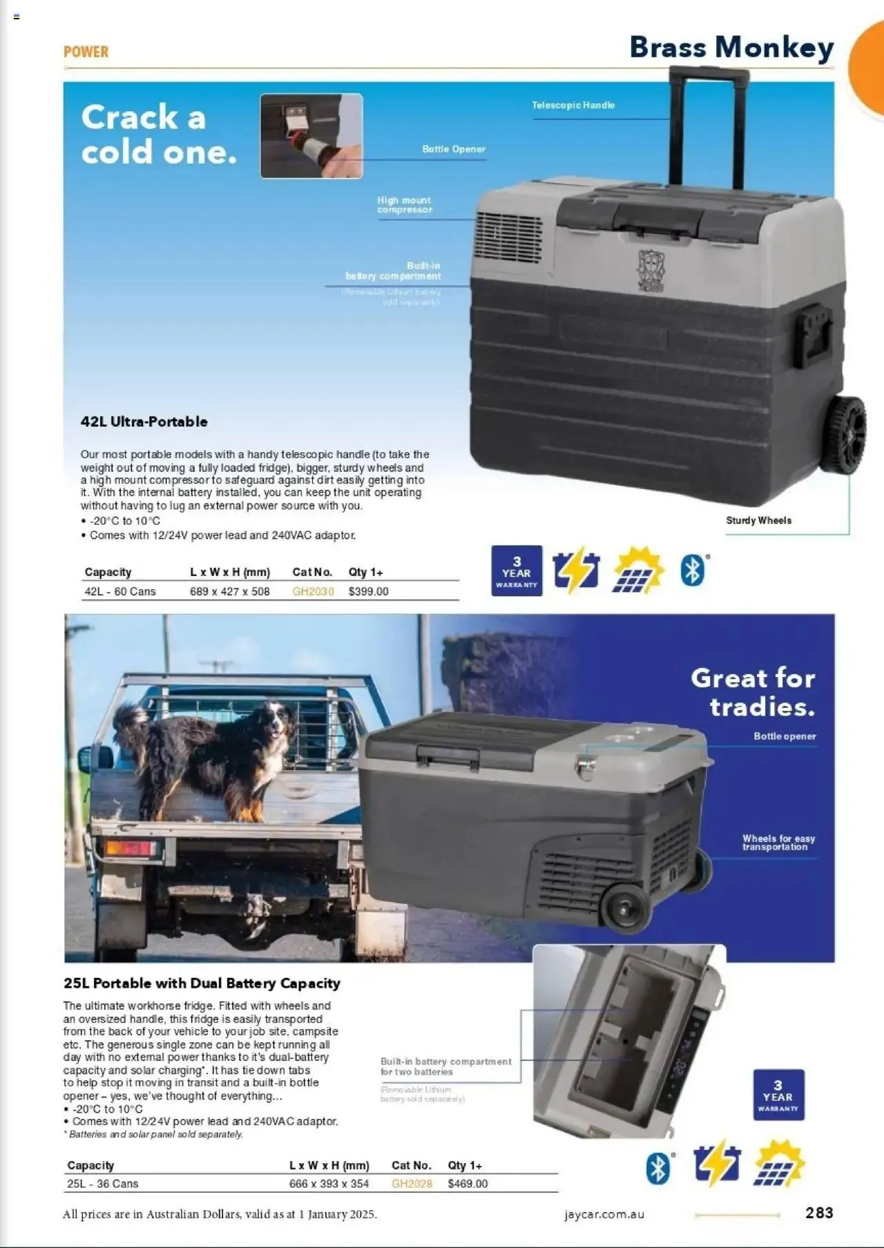 Jaycar Celebrating 40 Years in Electronics - Catalogue valid from 1 January to 29 August 2025 - page 225