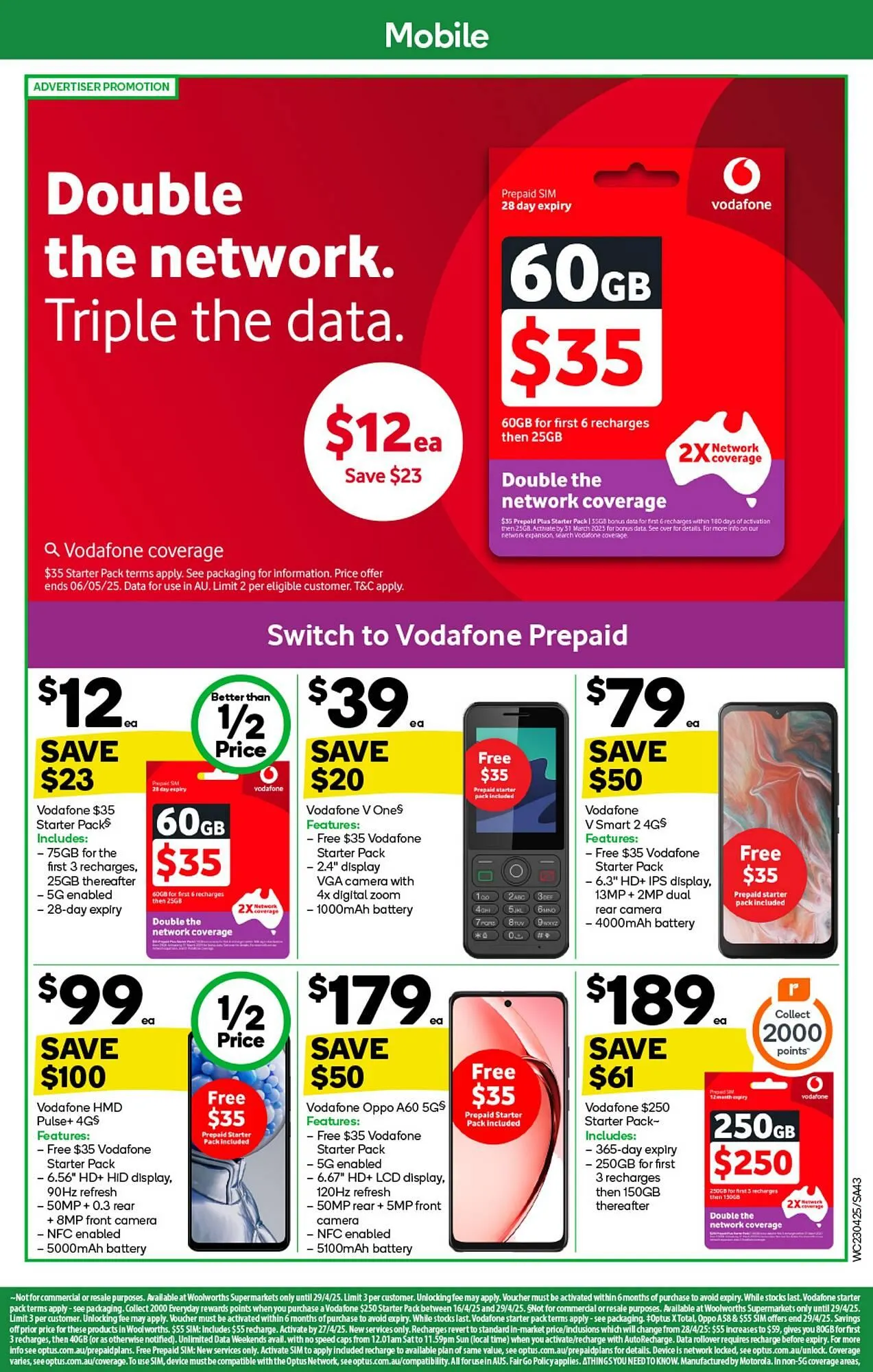 Woolworths catalogue - Catalogue valid from 23 April to 29 April 2025 - page 43